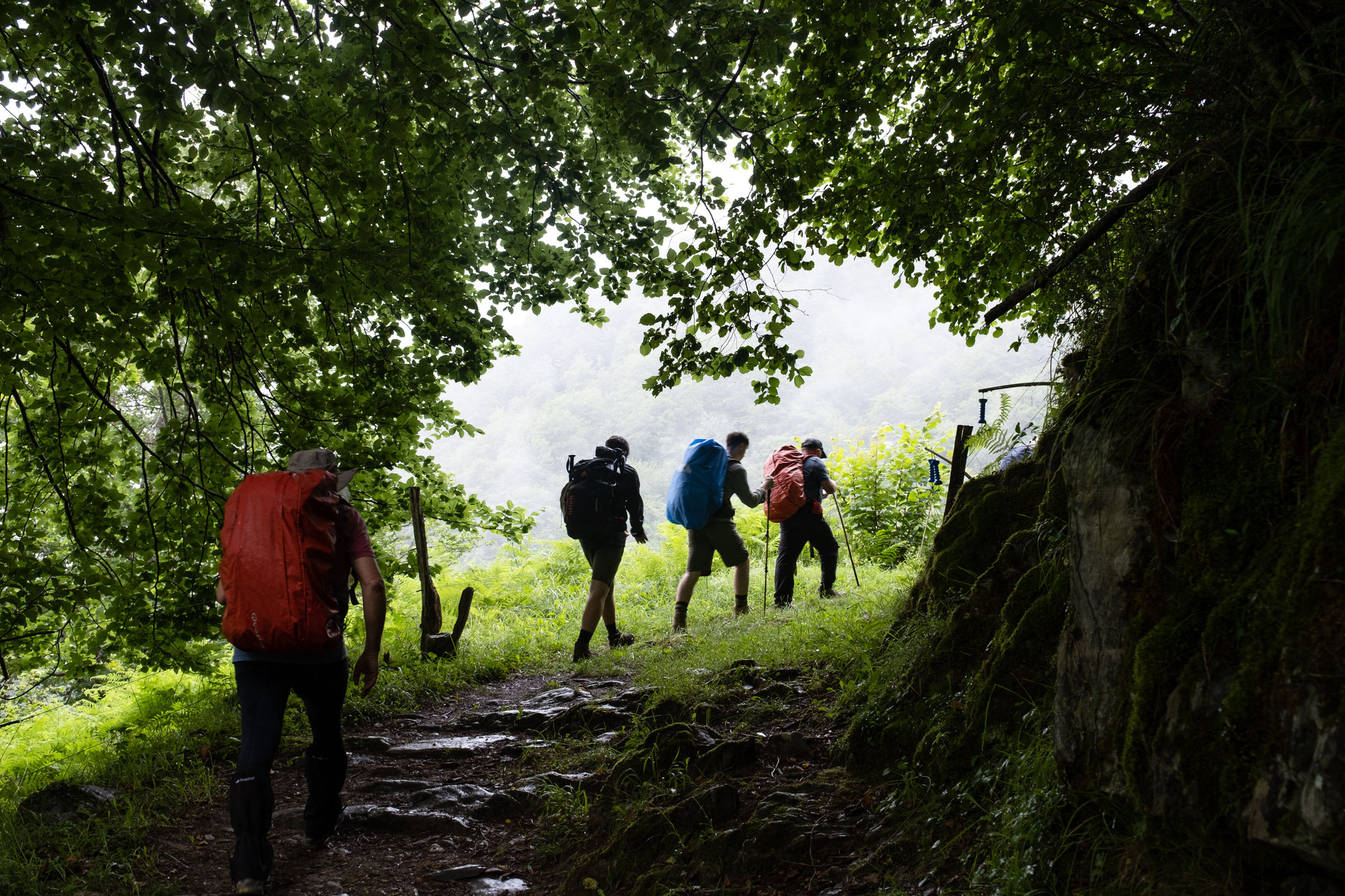 En route vers le col de la Core