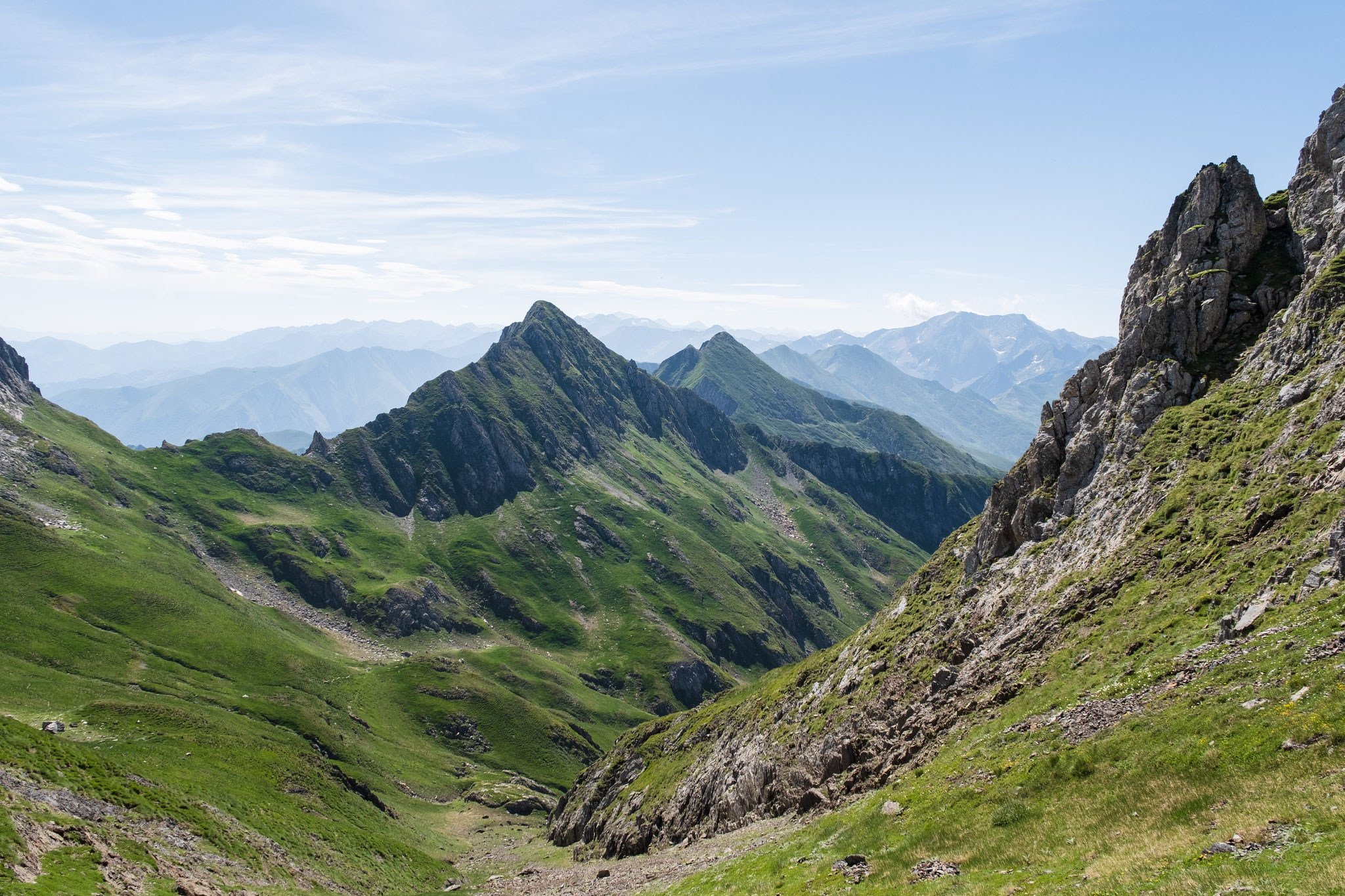 La descente vers l’Espagne