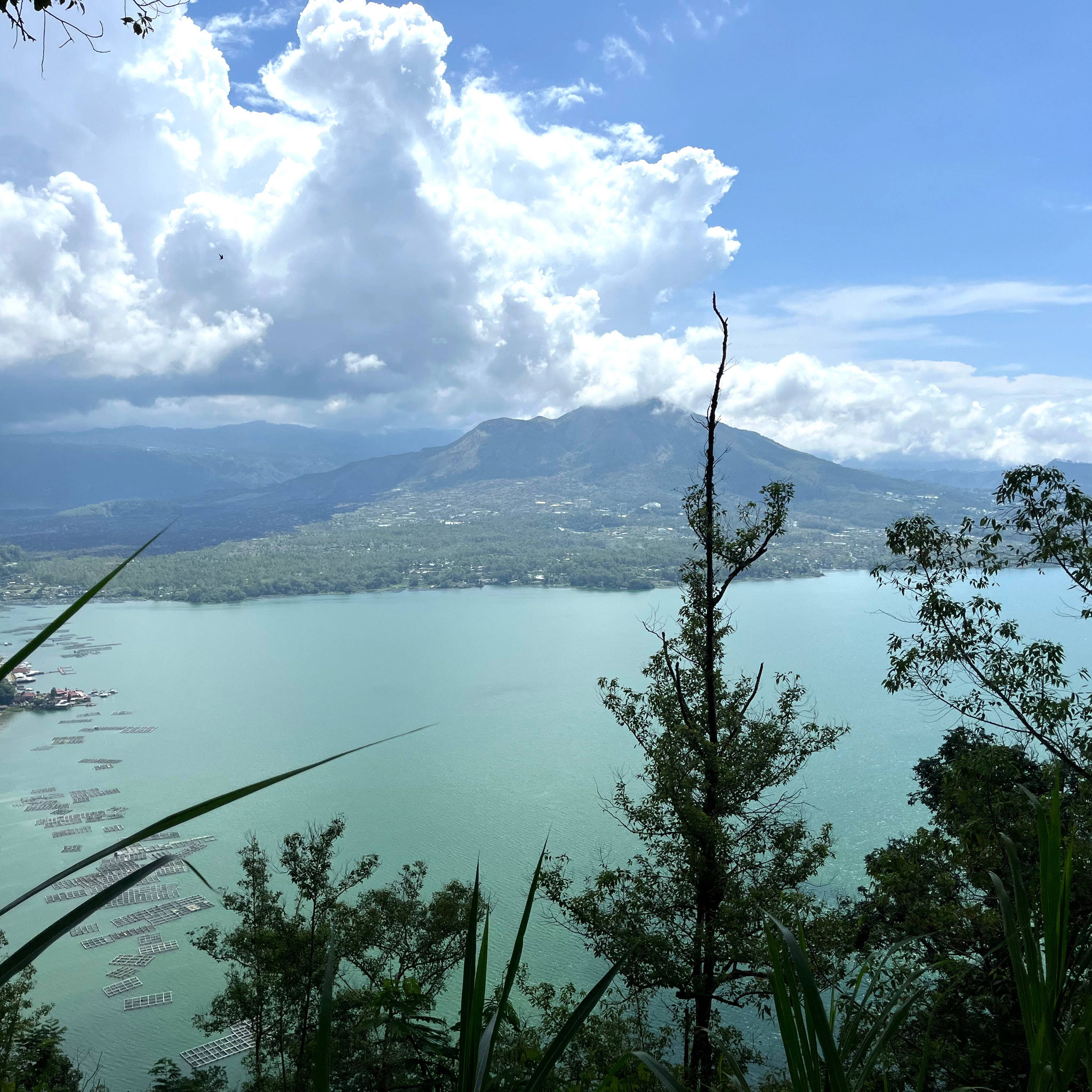 Batur-See auf Bali