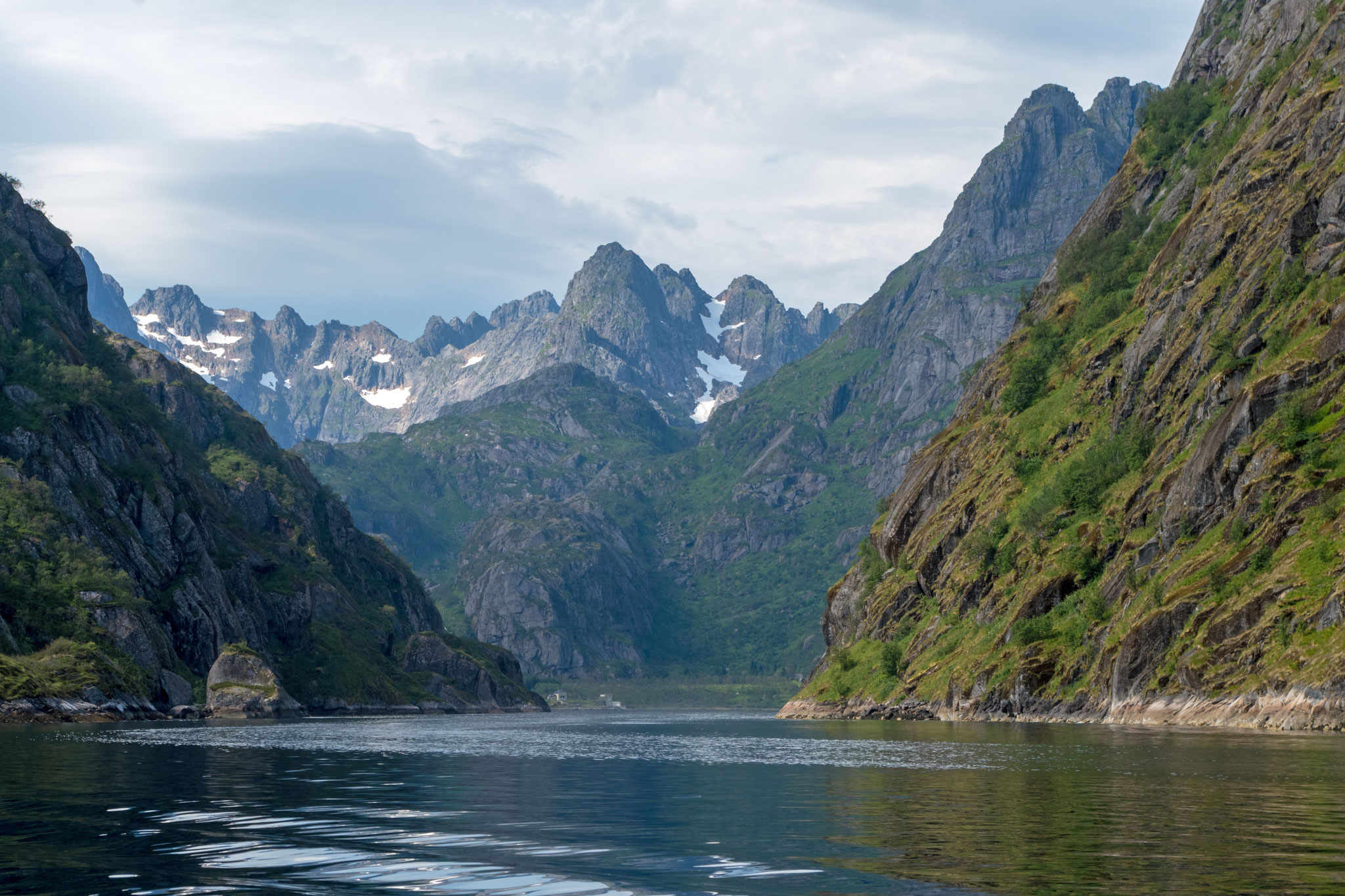 Einfahrt zum Trollfjord