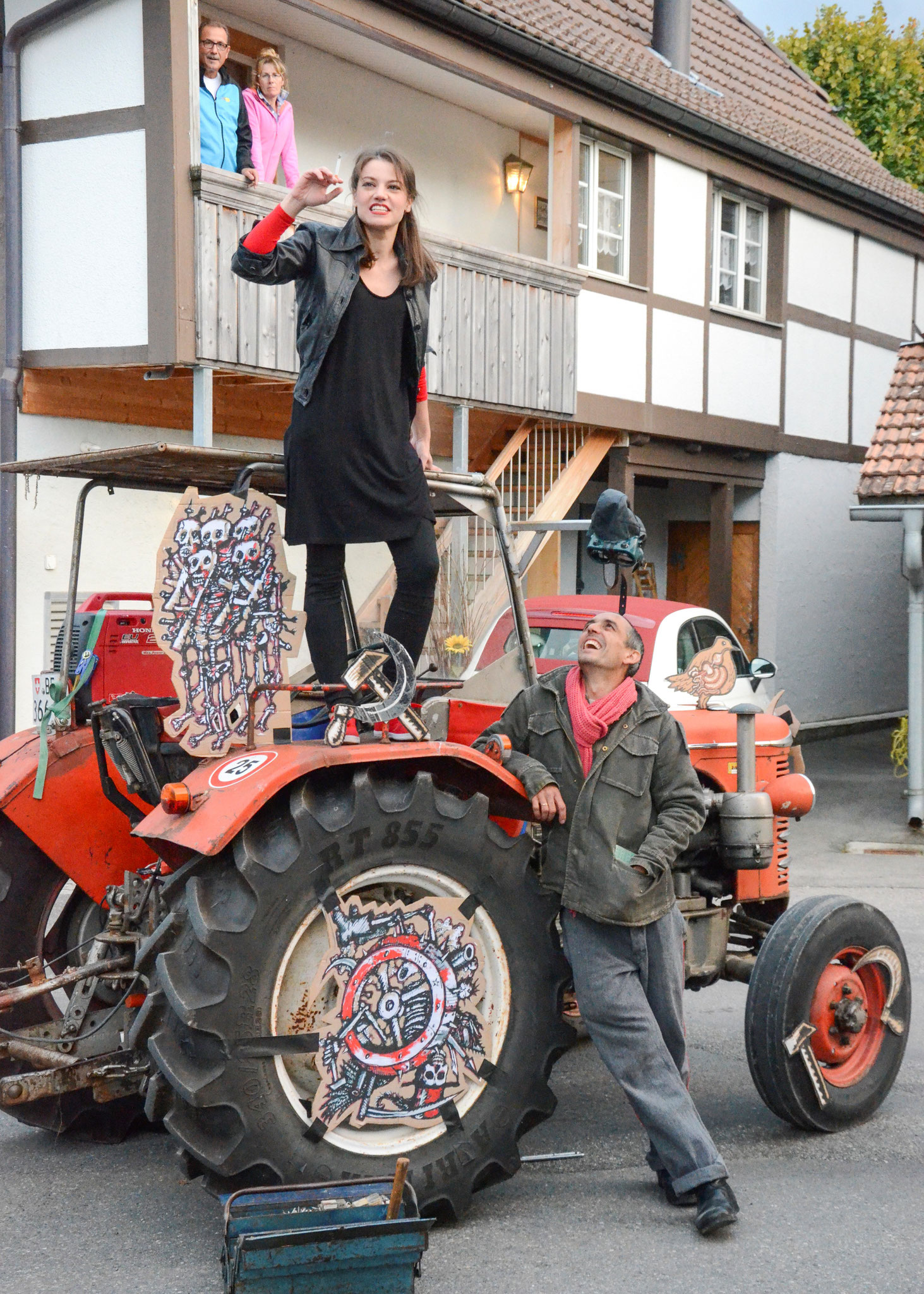 Dominique Jann und Svetlana Smirnova in „Zimmerwaldspuk“ (2015) / Foto: Anna Barmettler