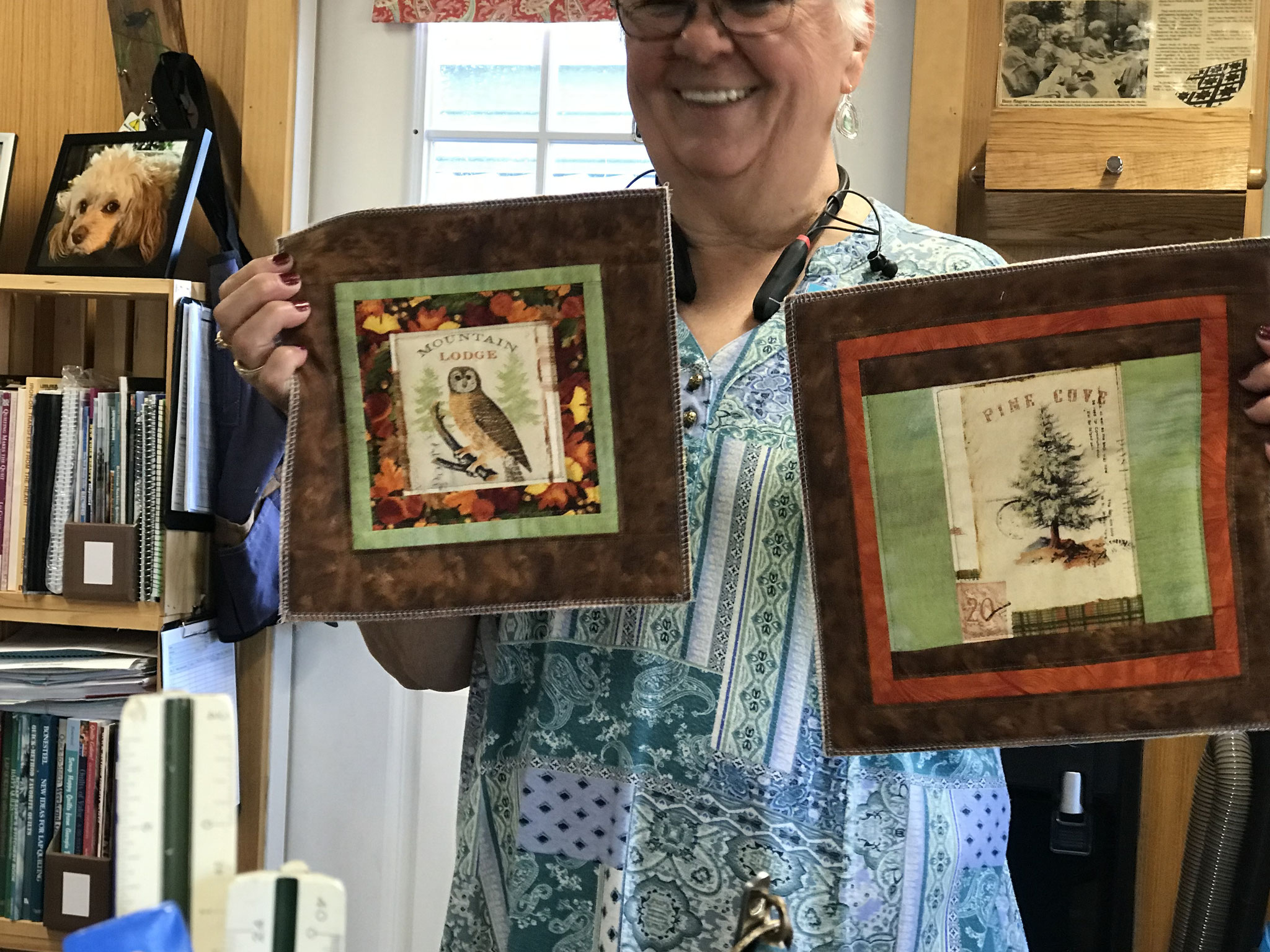 Field Trip to WoodSong Quilting Studio upstatescasg