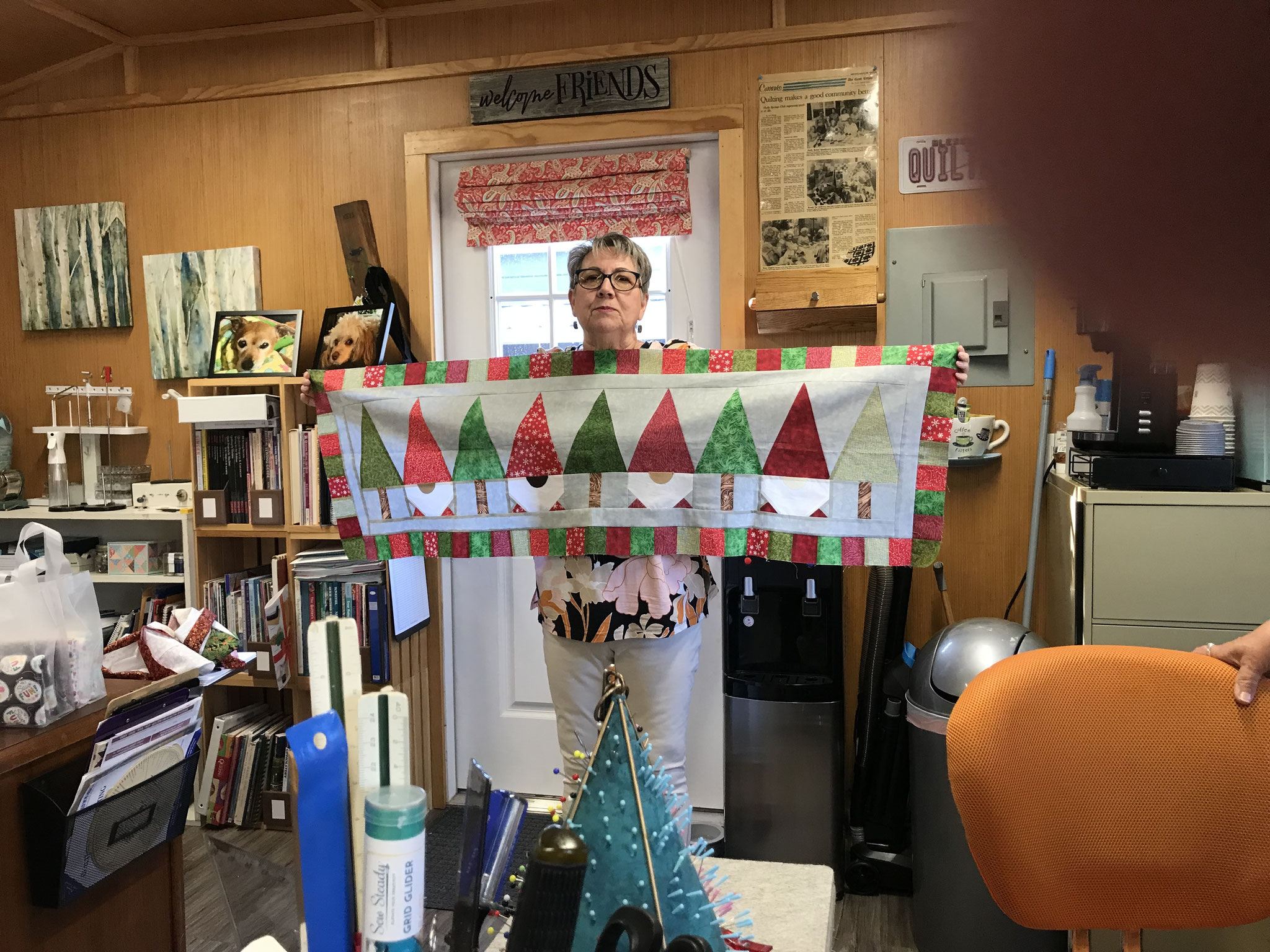 Field Trip to WoodSong Quilting Studio upstatescasg