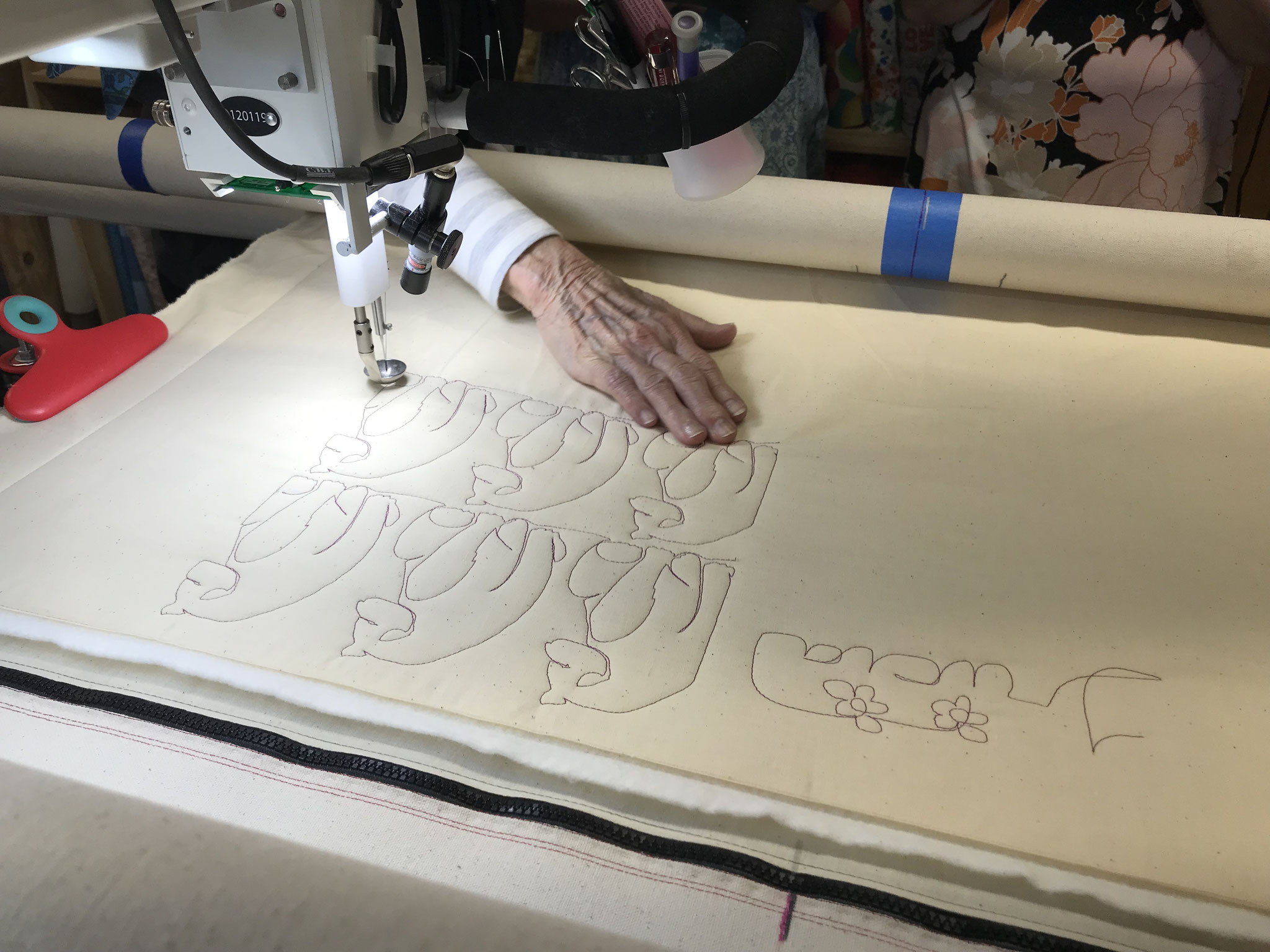 Field Trip to WoodSong Quilting Studio upstatescasg