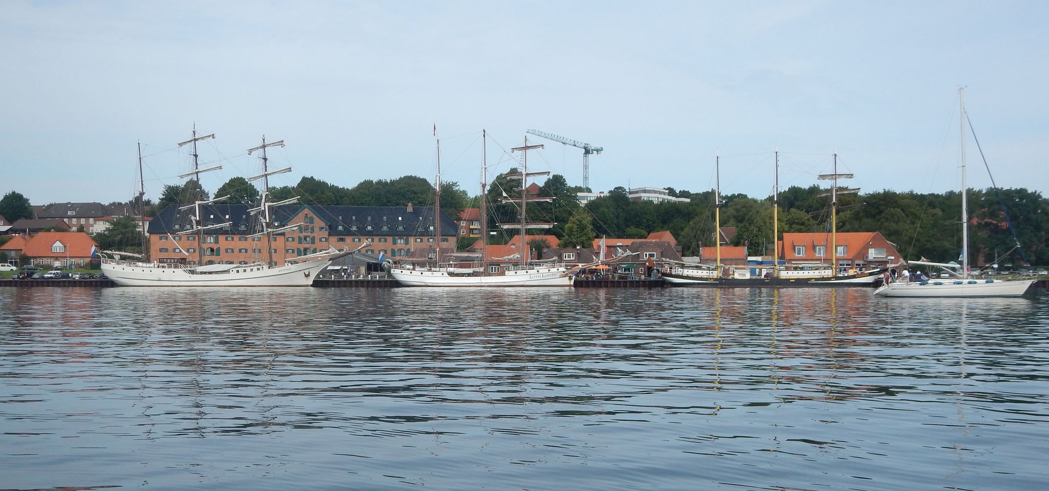 Tiessenkai in Kiel Holtenau