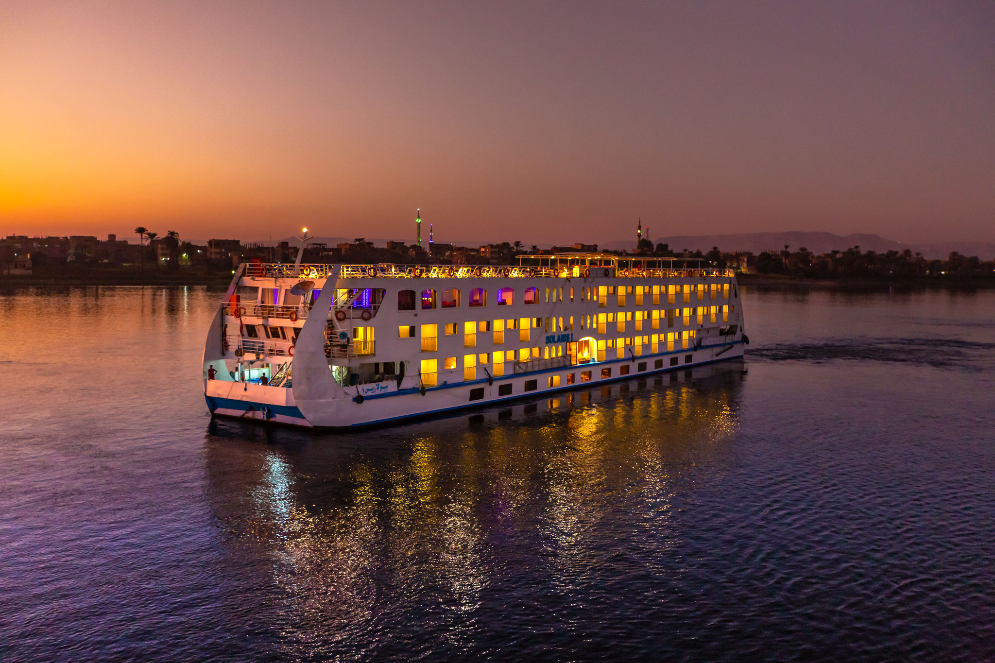 Nilkreuzfahrt mit Kairo AllesReise.at klicken.buchen.weg.