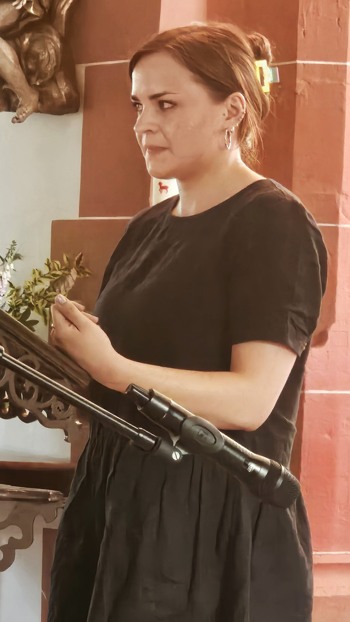 „Ich bin ein Kind des Friedens". Maria-Louise Seipel, Referentin für Gesellschaftliche Verantwortung des Dekanats Büdinger Land, hinterfragt, was ihr lange selbstverständlich schien.