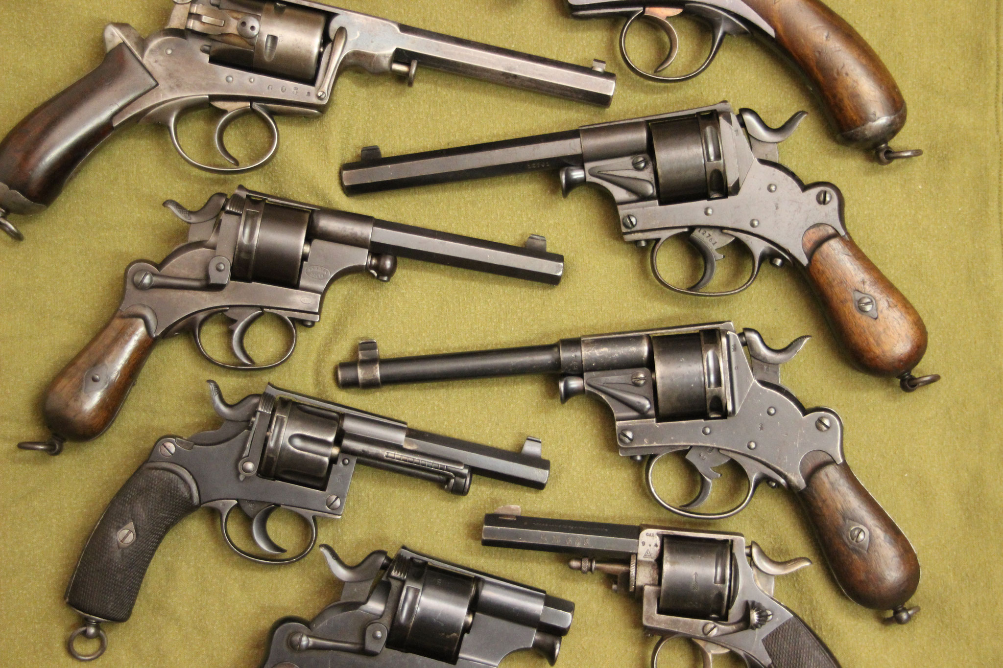 verschillende revolvers