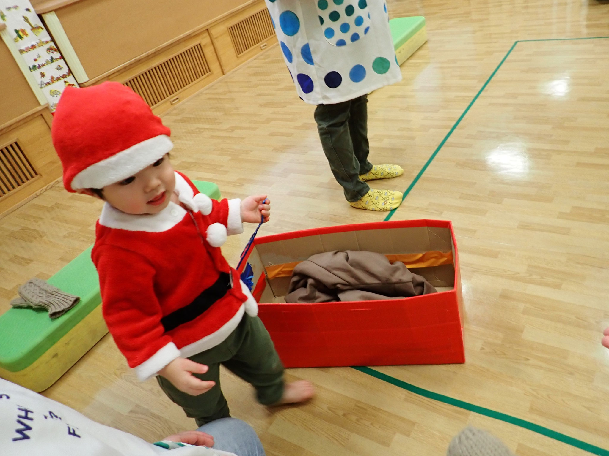 クリスマス会④「トナカイさん待っててねー！」