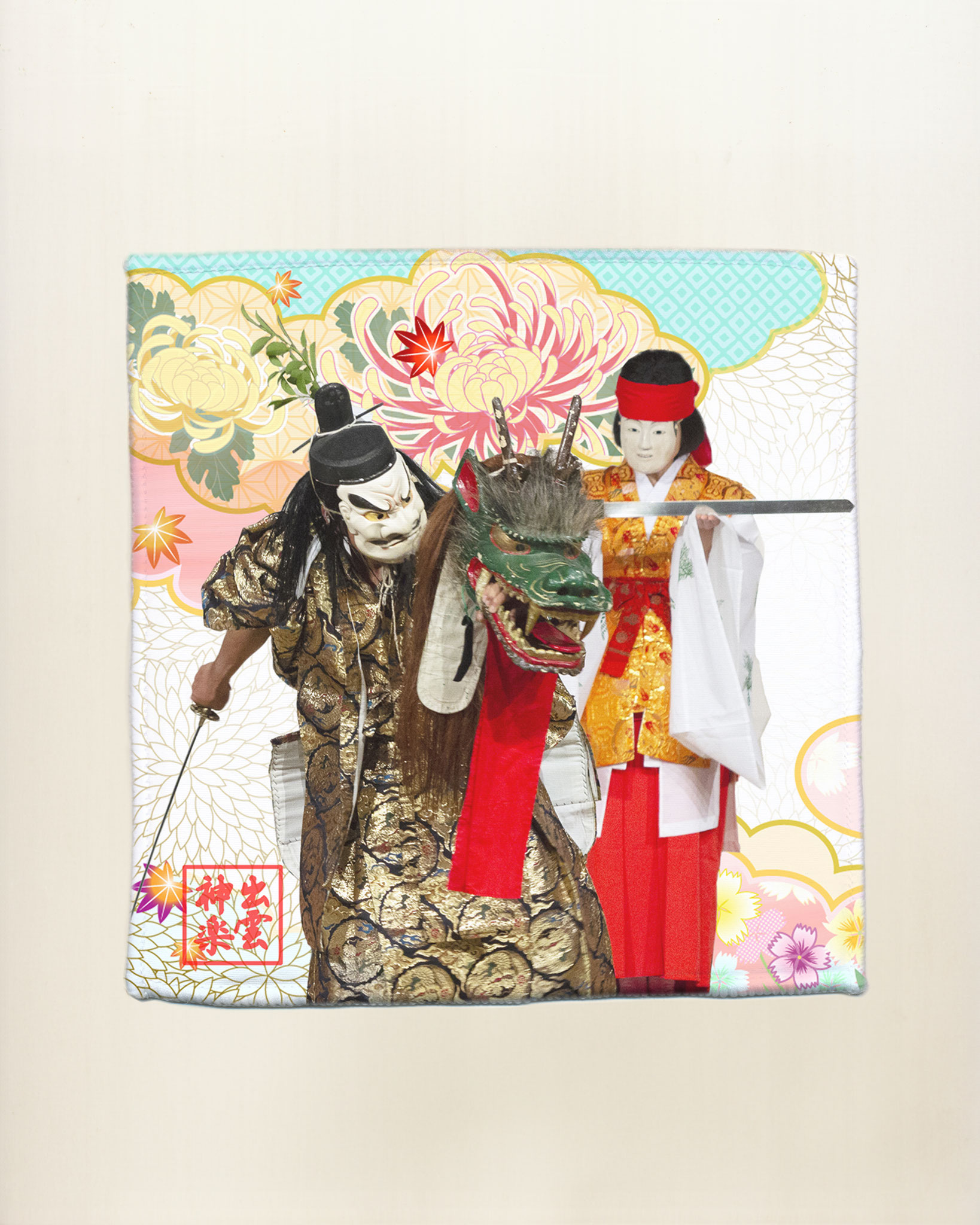 コロナに負けるな 神楽Tシャツ - izumocagura-goods ページ！