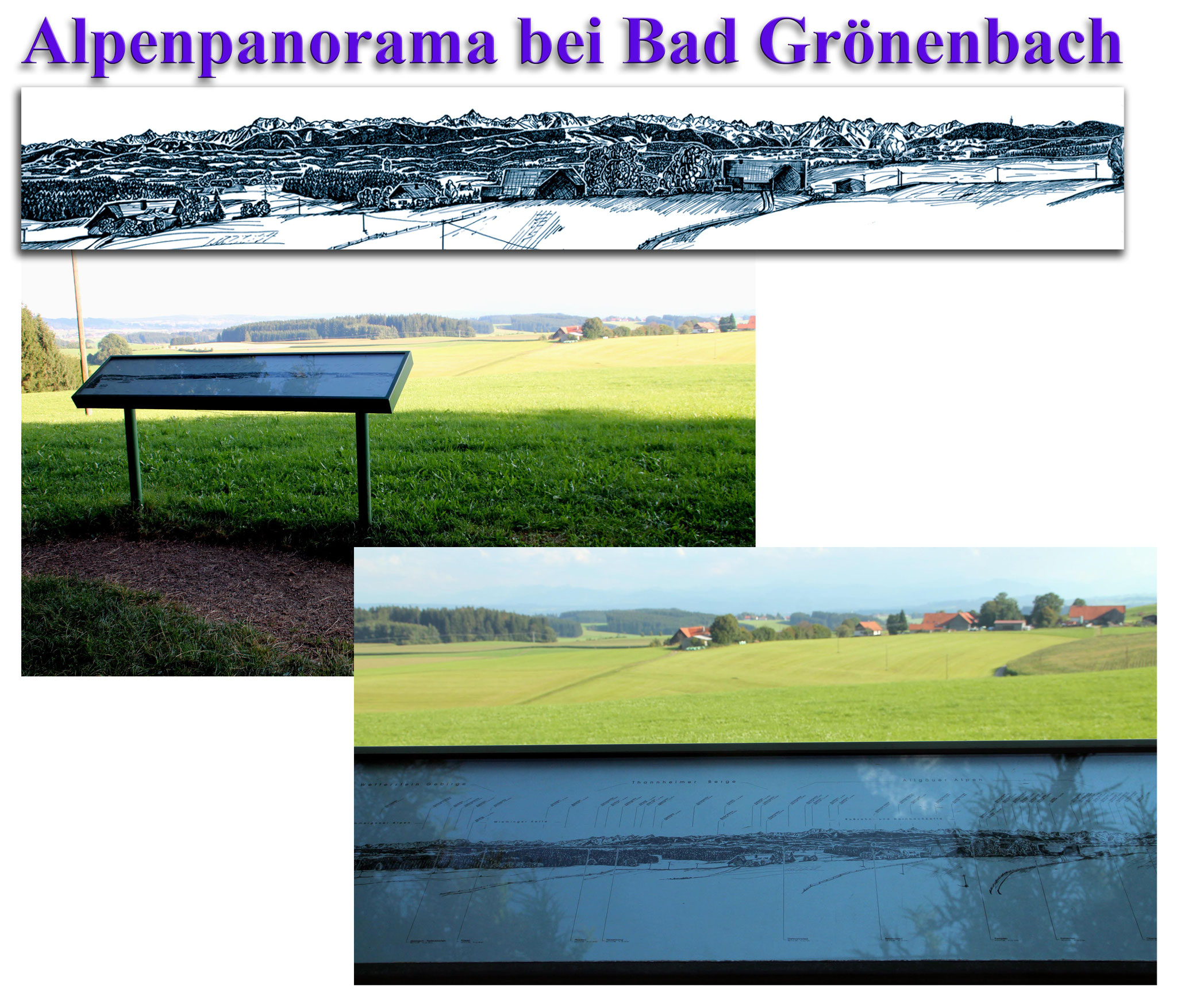 Panoramatafel (bei Bad Grönenbach)