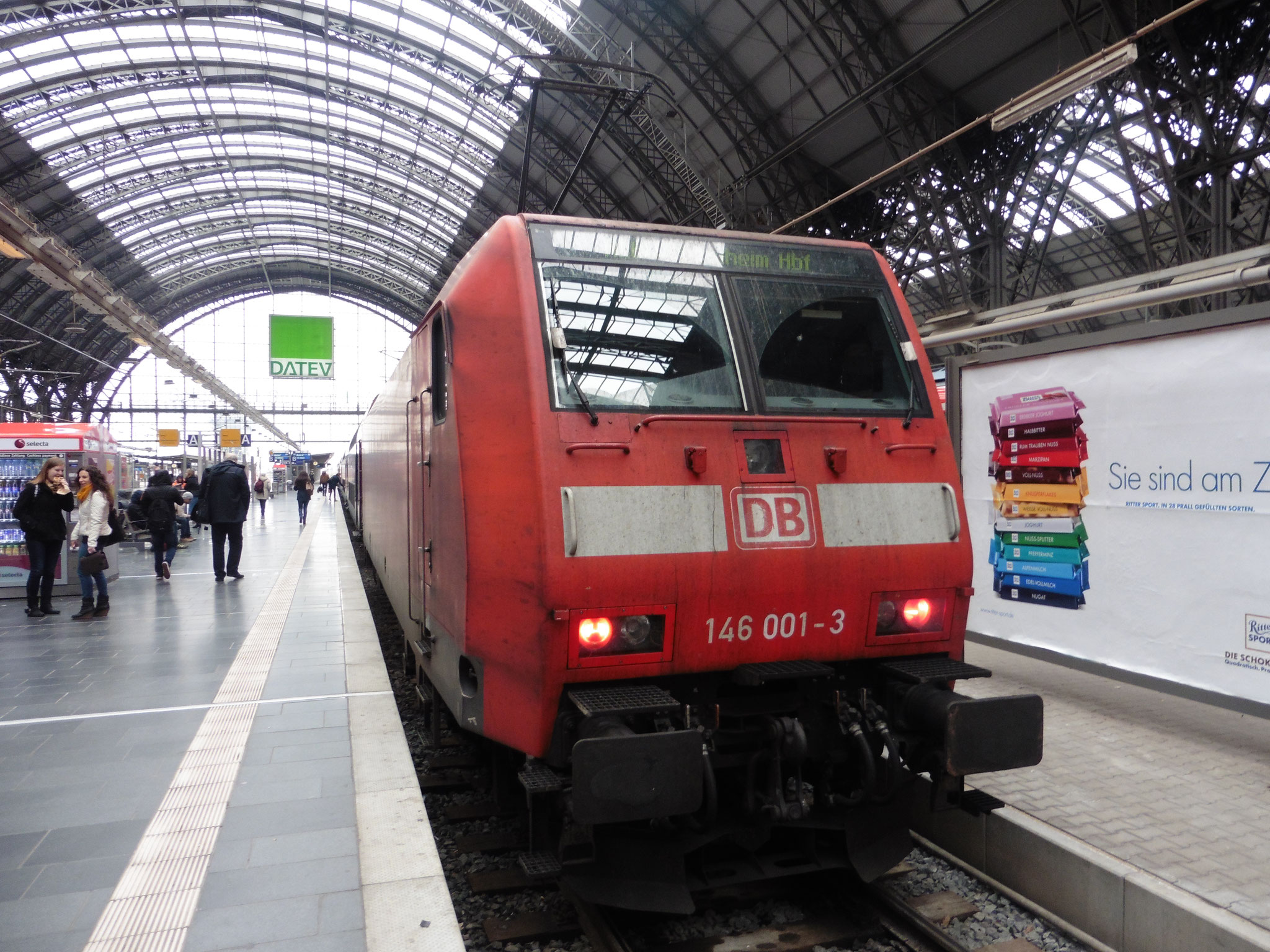 146 001 in Frankfurt (Main) Hbf von Ingo Weidler
