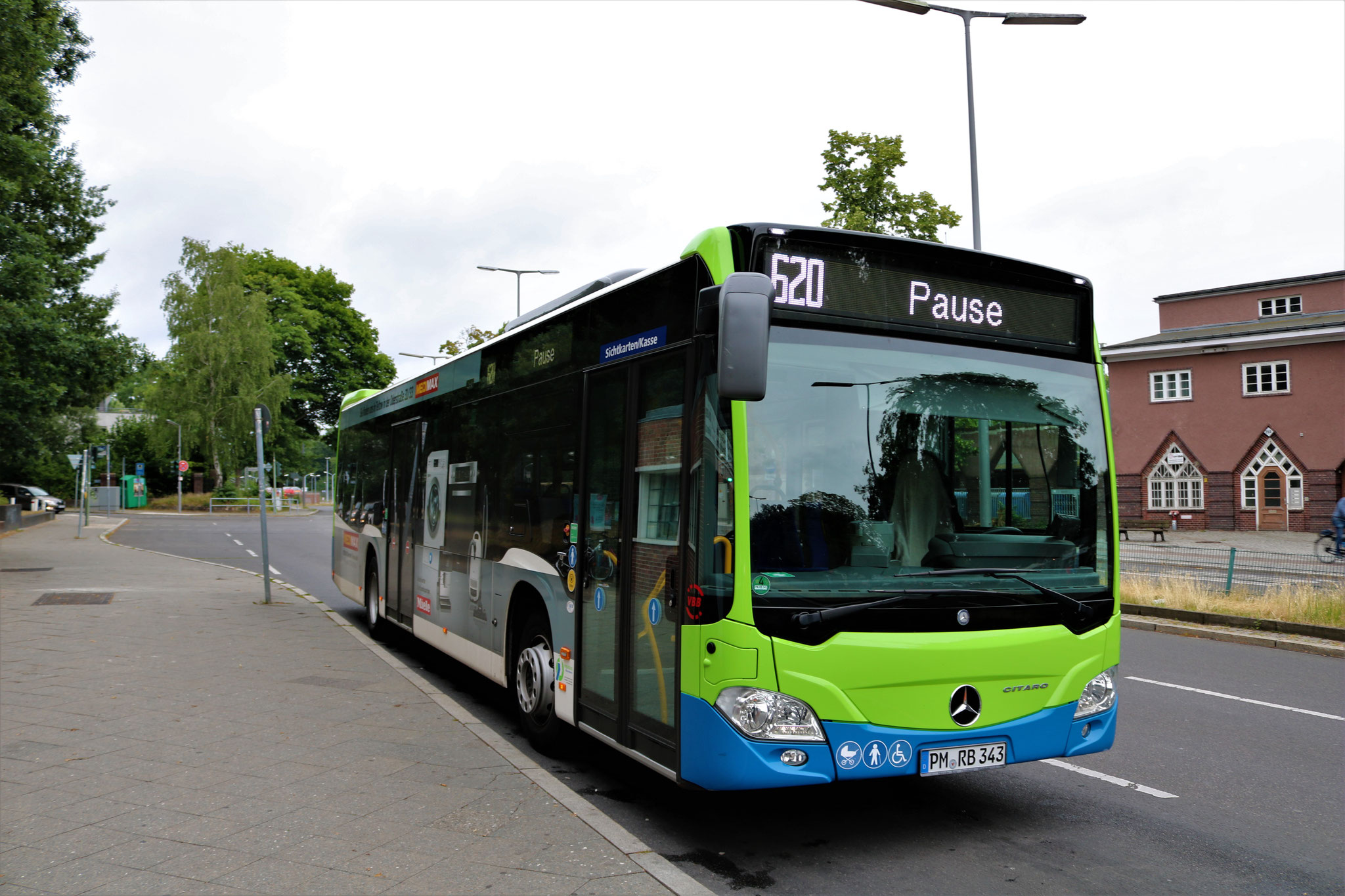 Citaro Ü C2, Berlin Wannsee, Juni 2018, Steve Baaß