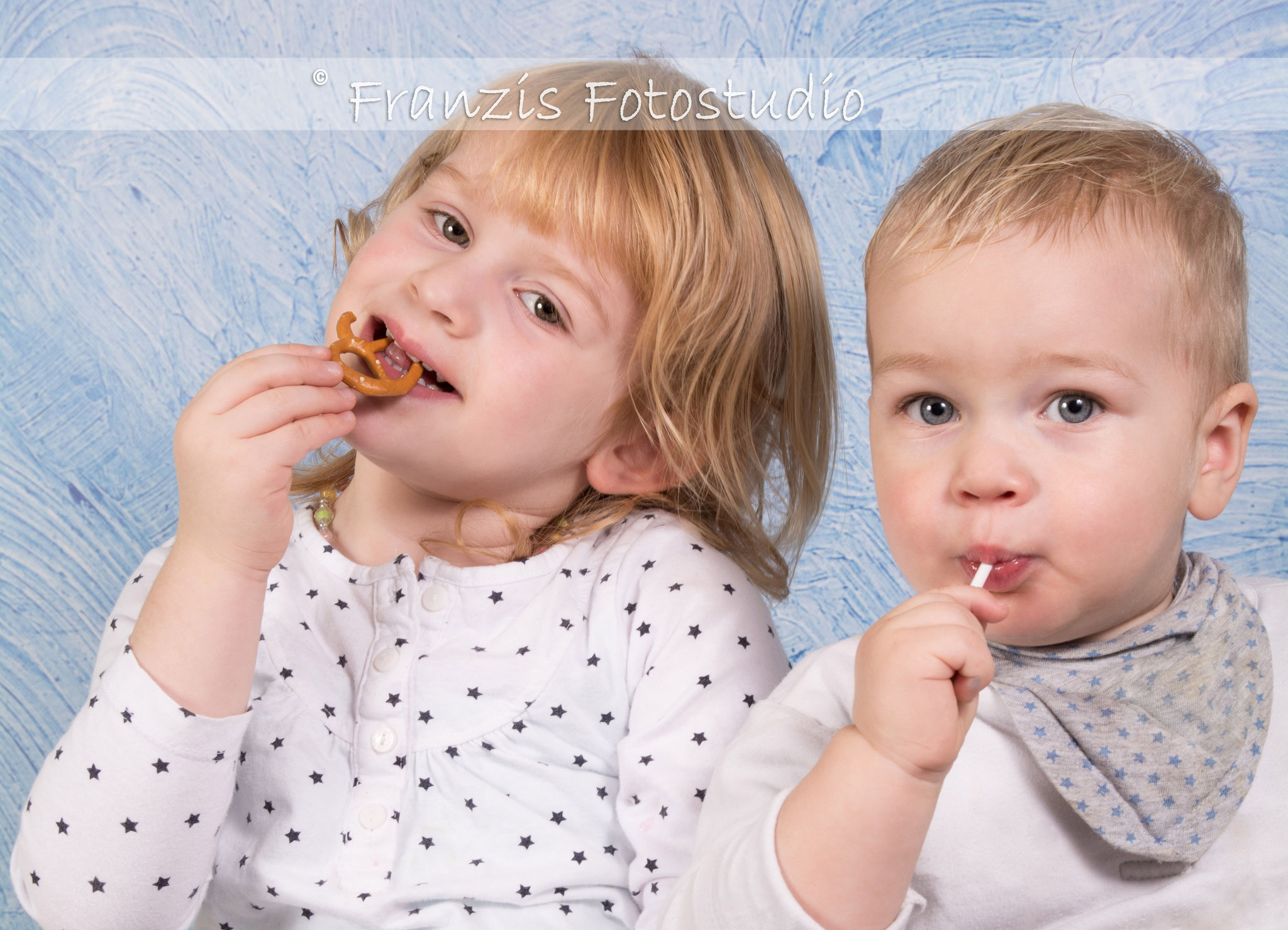 Geschwisterfotos Kindershooting Kinderfotos Franzis Fotostudio Walle