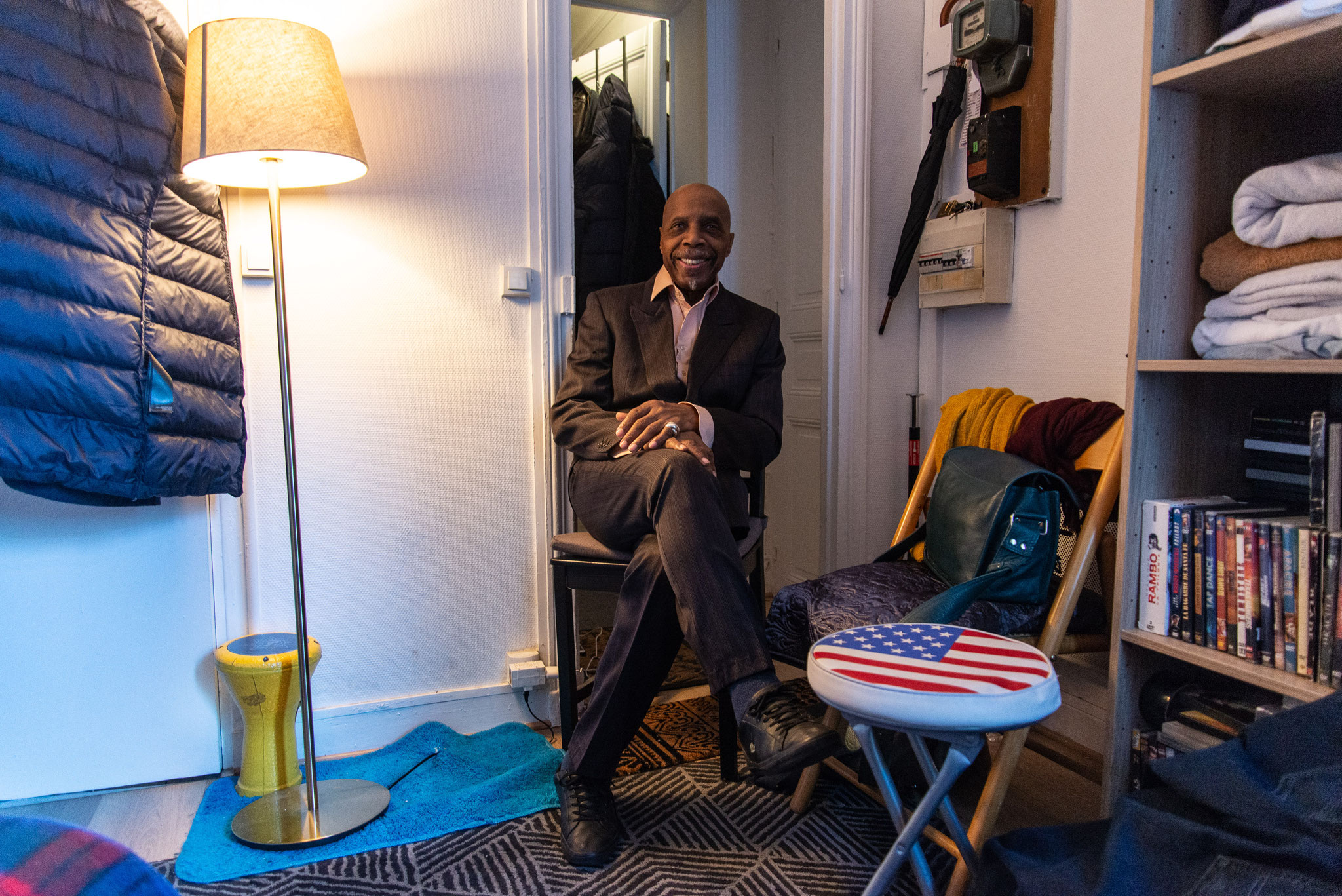Derek Martin, Portrait, Léo Derivot, Paris, 2019