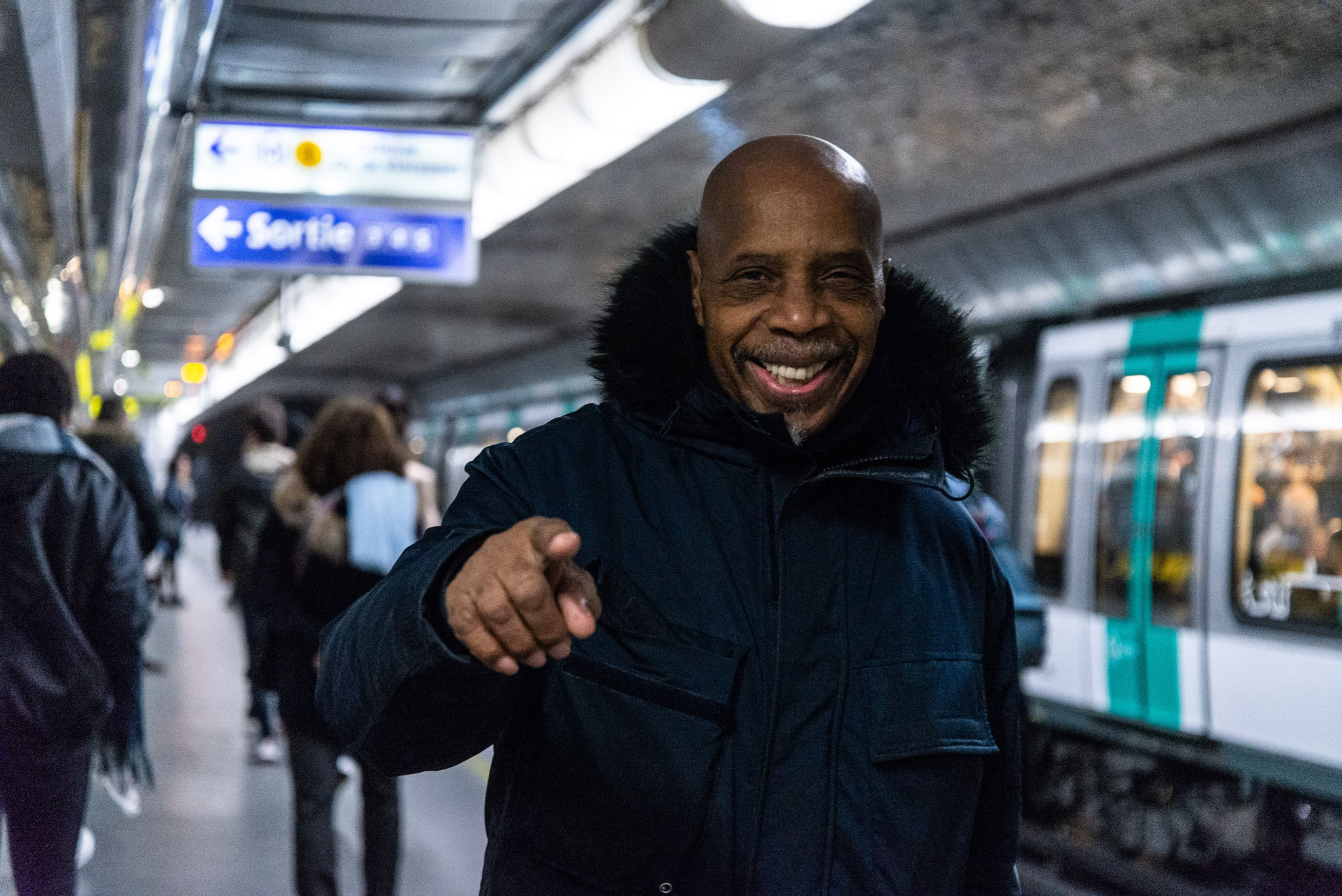 Derek Martin, Portrait, Léo Derivot, Paris, 2019