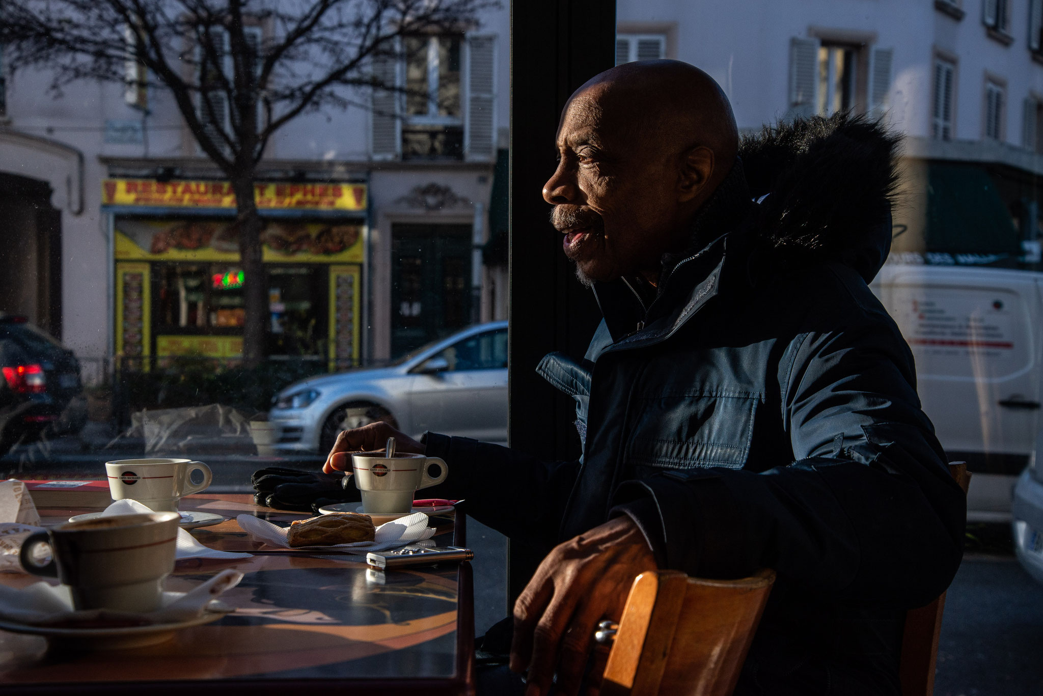 Derek Martin, Portrait, Léo Derivot, Paris, 2019