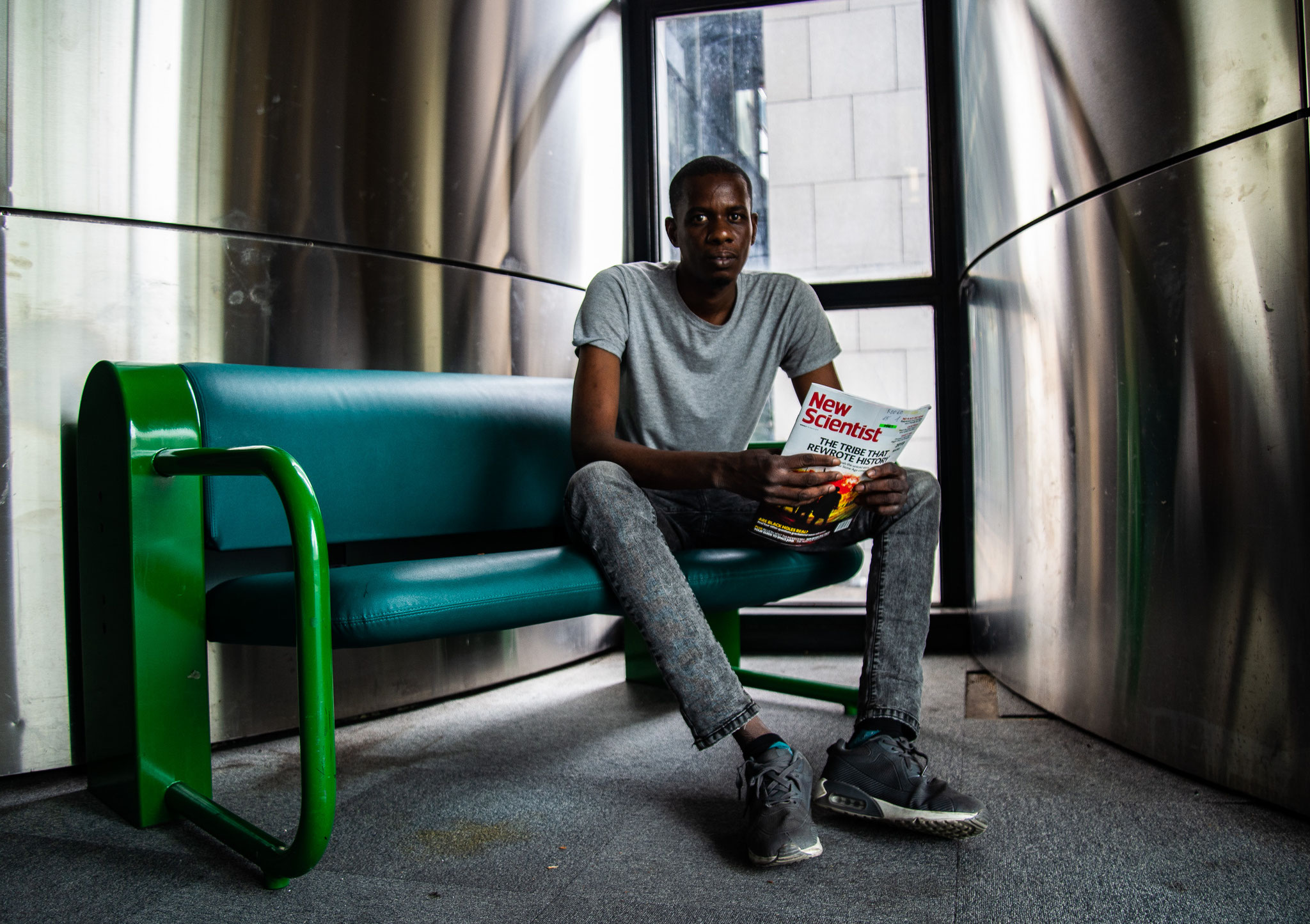 Les réfugiés de la bibliothèque de la Villette, 2019