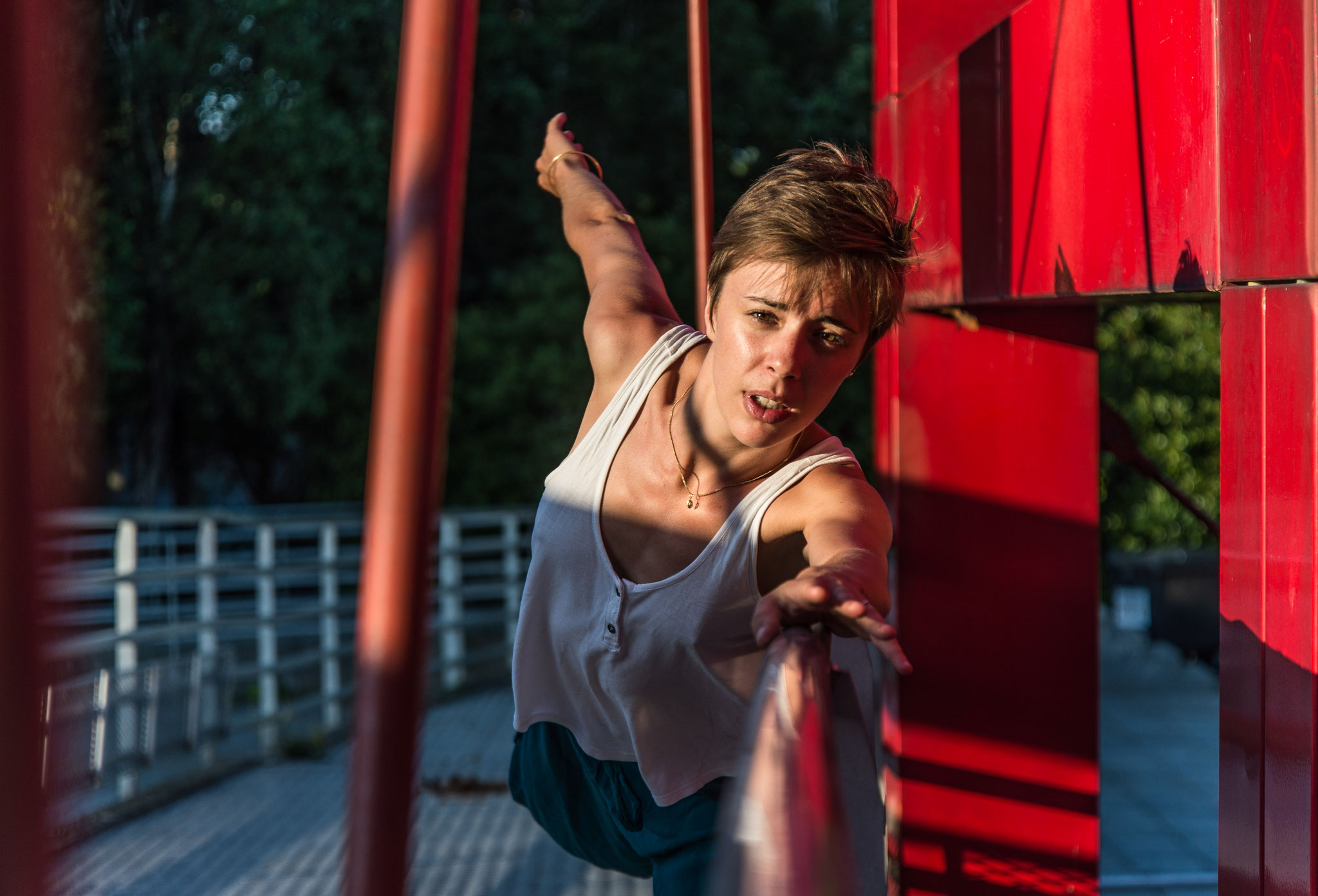 Isaure, Danseuse comptemporaine, Collaboration avec l'association ZIP, La Villette, 2019