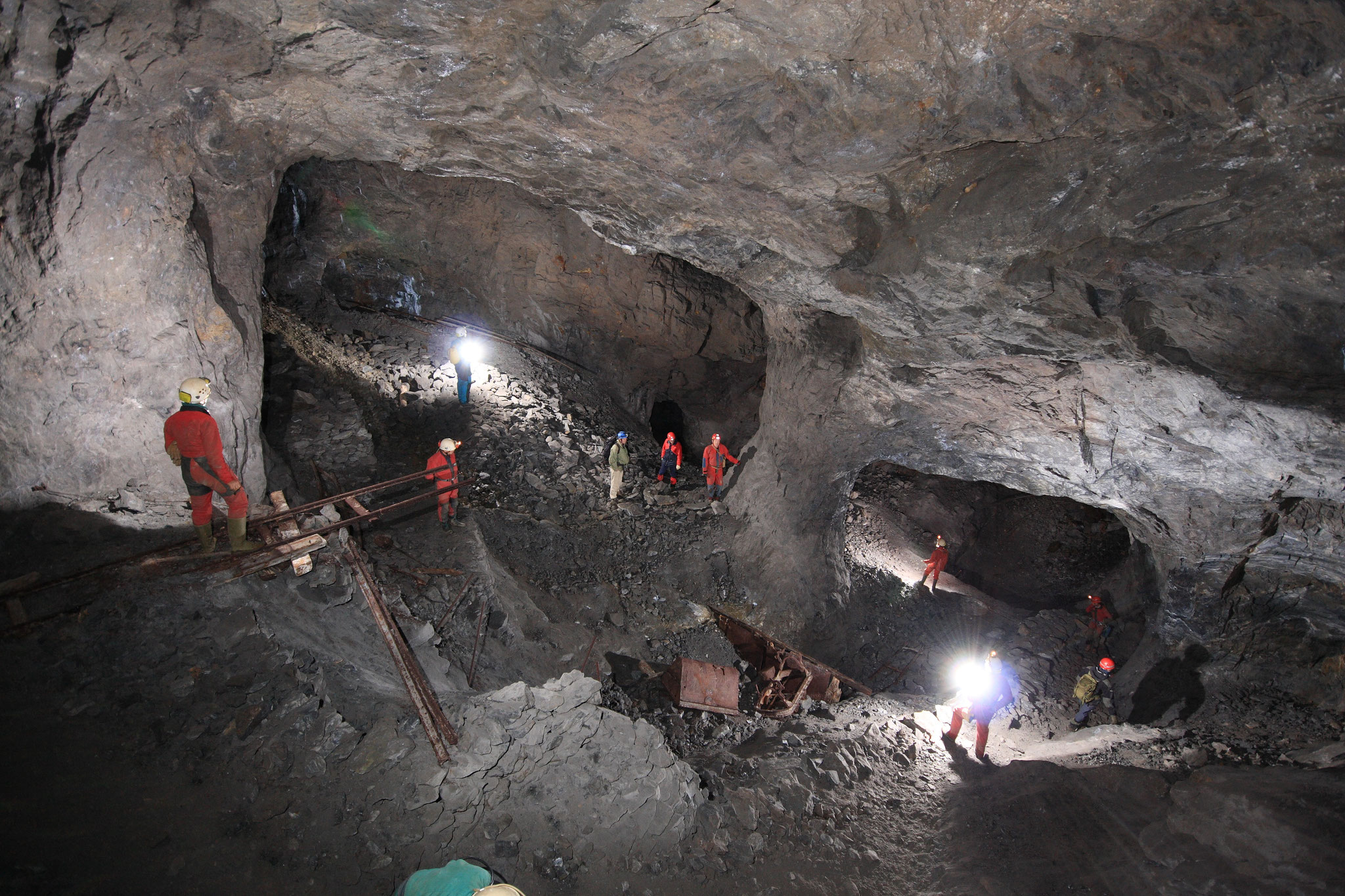 Galeries de la mine du Bentaillou