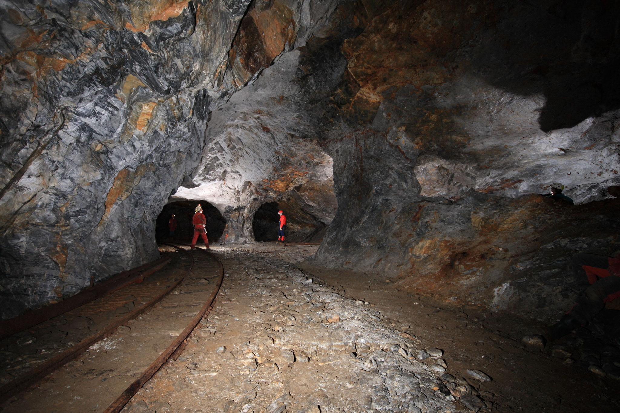 Galeries de la mine du Bentaillou