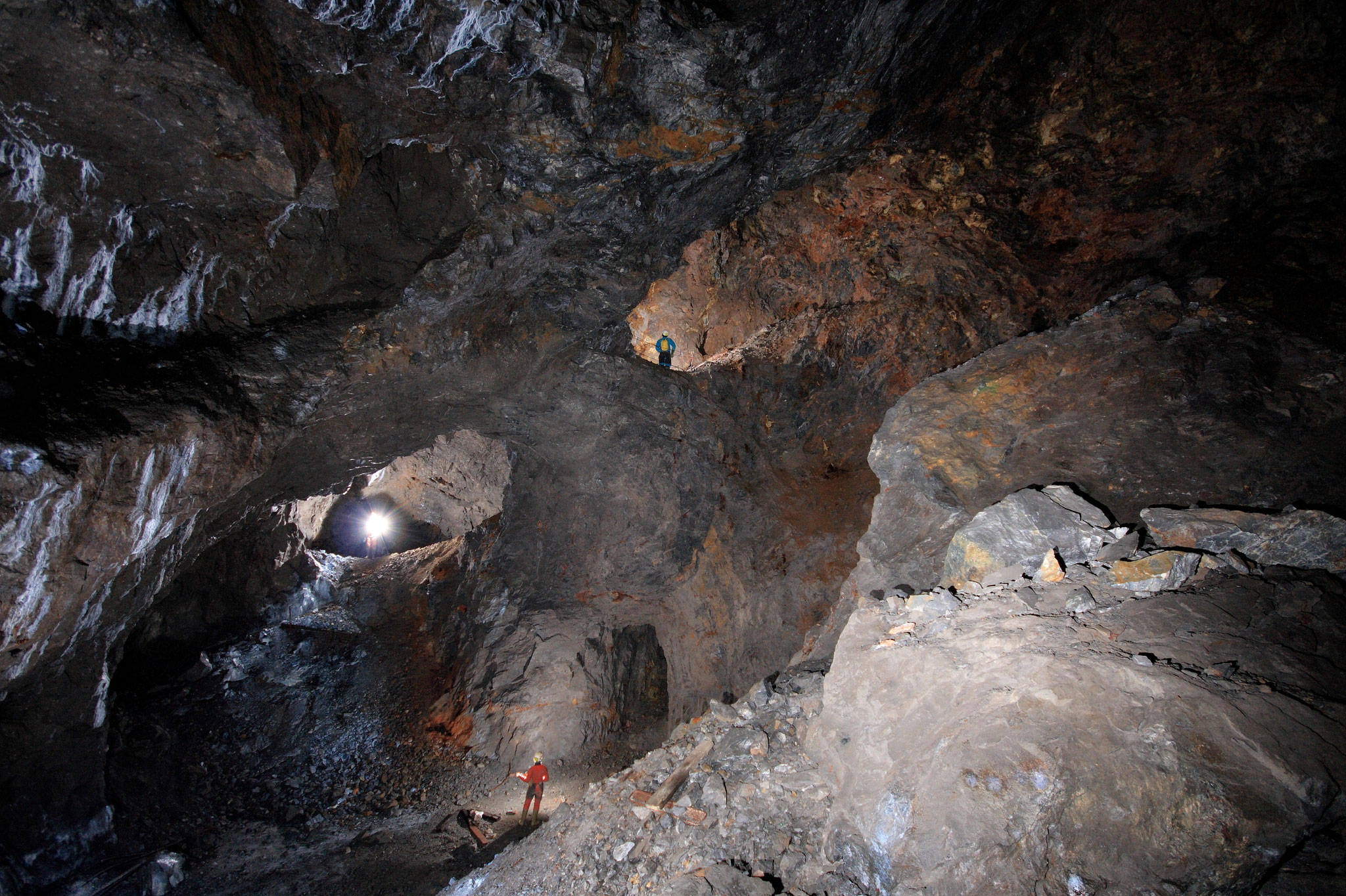 Galeries de la mine du Bentaillou