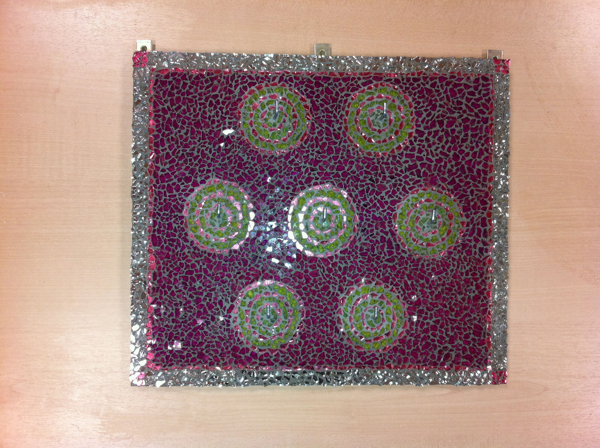 Crackle Mosaik Bild