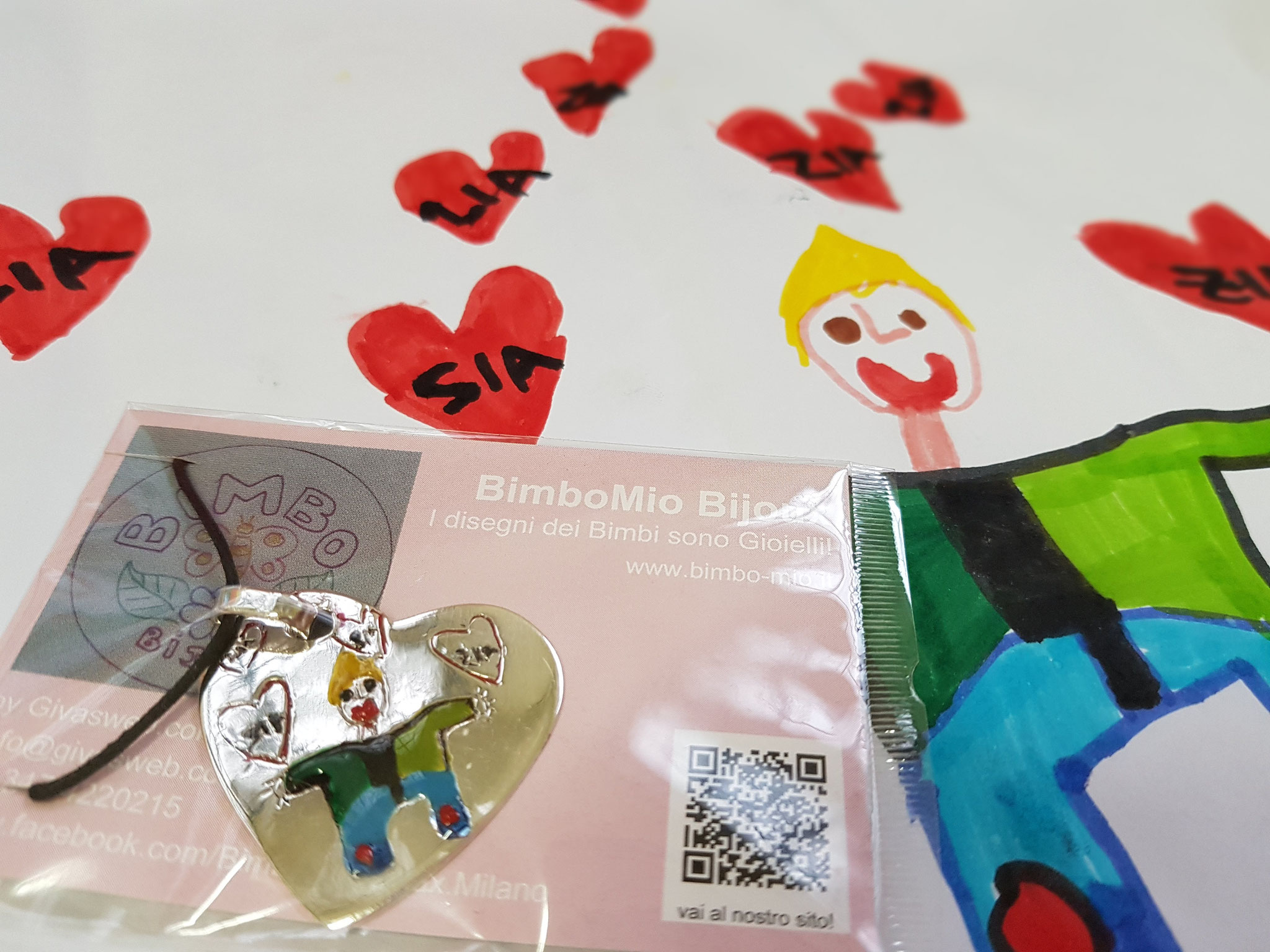 Gioielli Con Disegno Bimbi Givas Gioielli Argento