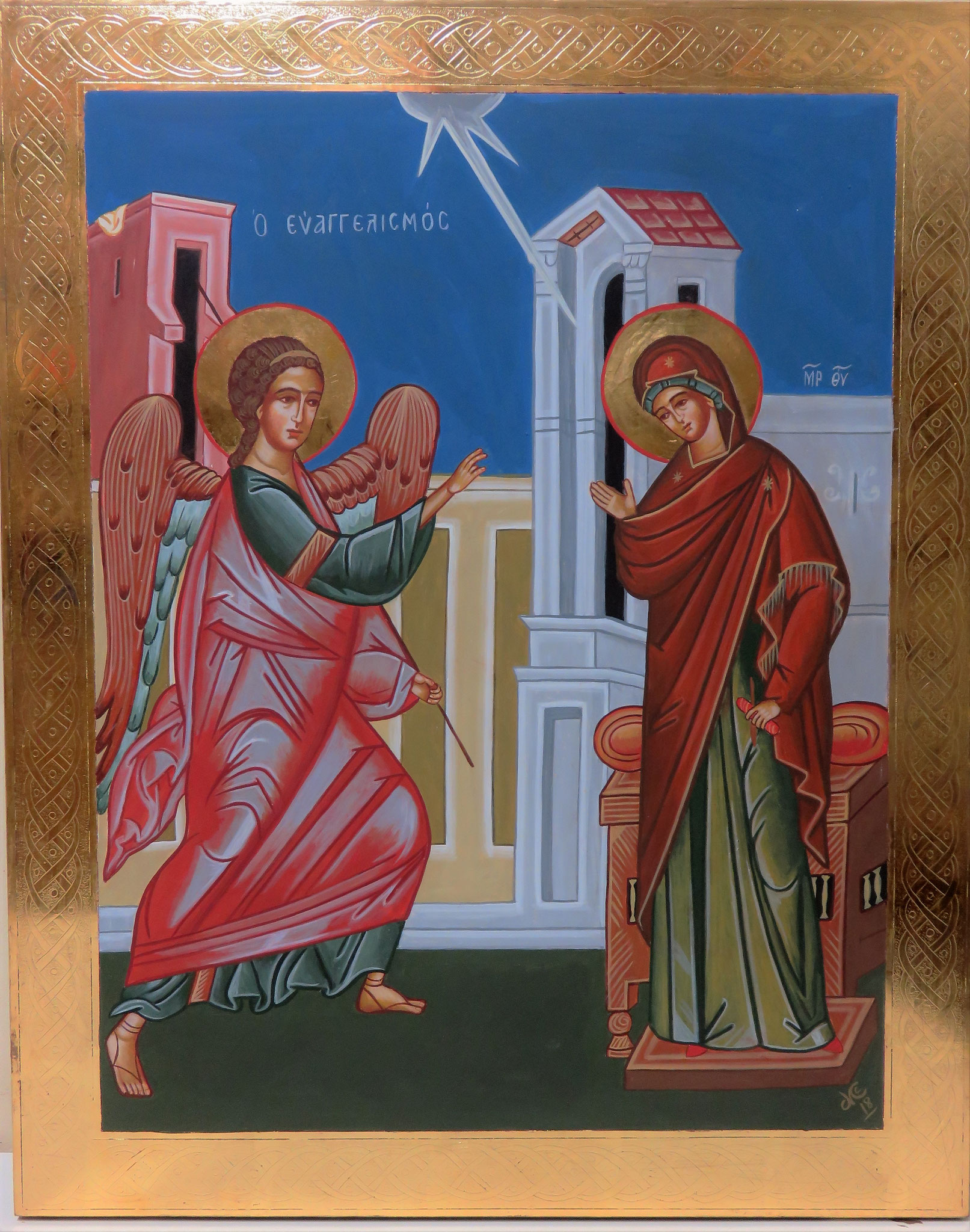 ANUNCIACIÓN DE LA VIRGEN  50 X 40  600  €