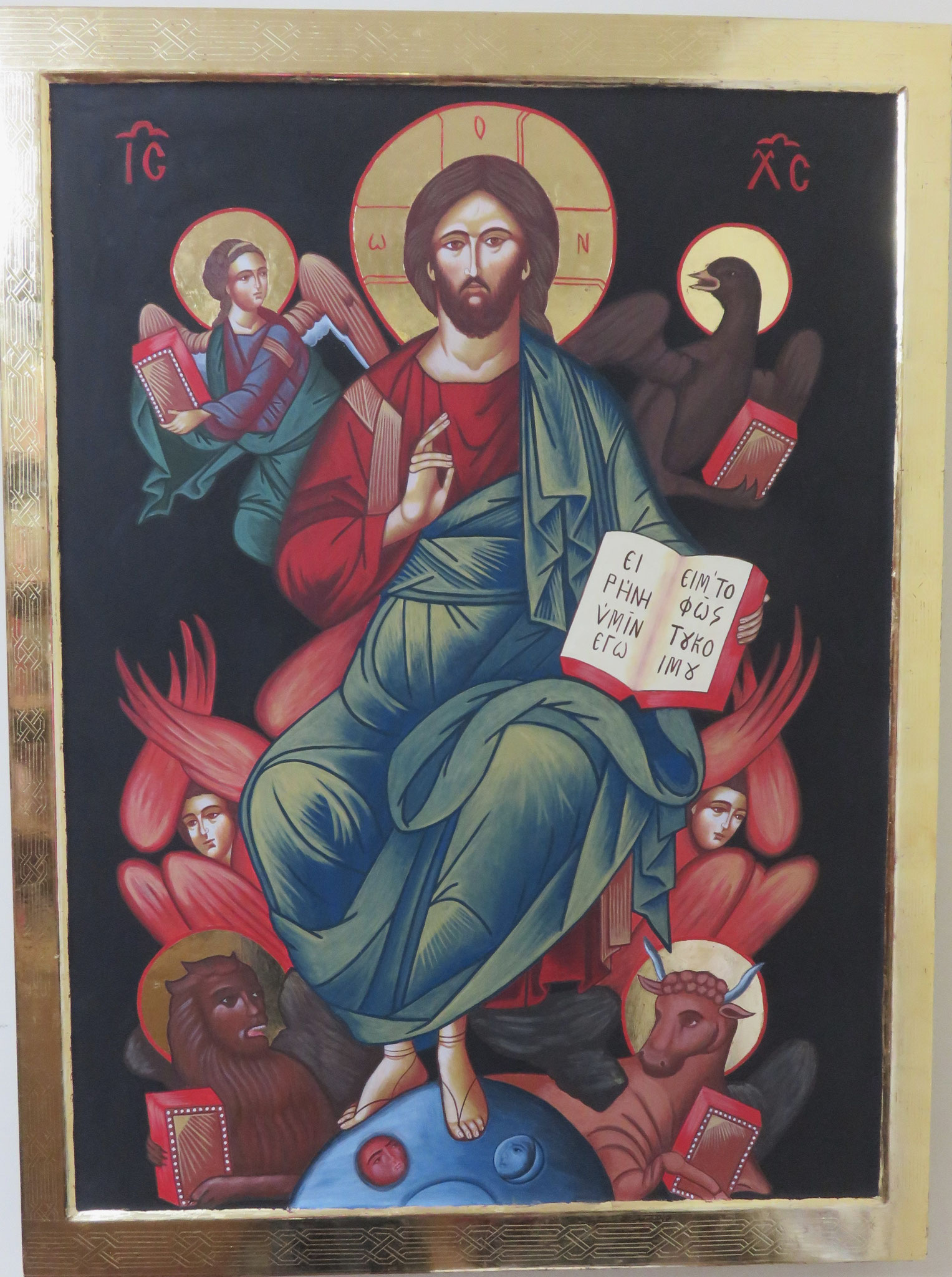PANTOCRATOR CON LAS POTENCIAS    80 X 60    1.600€