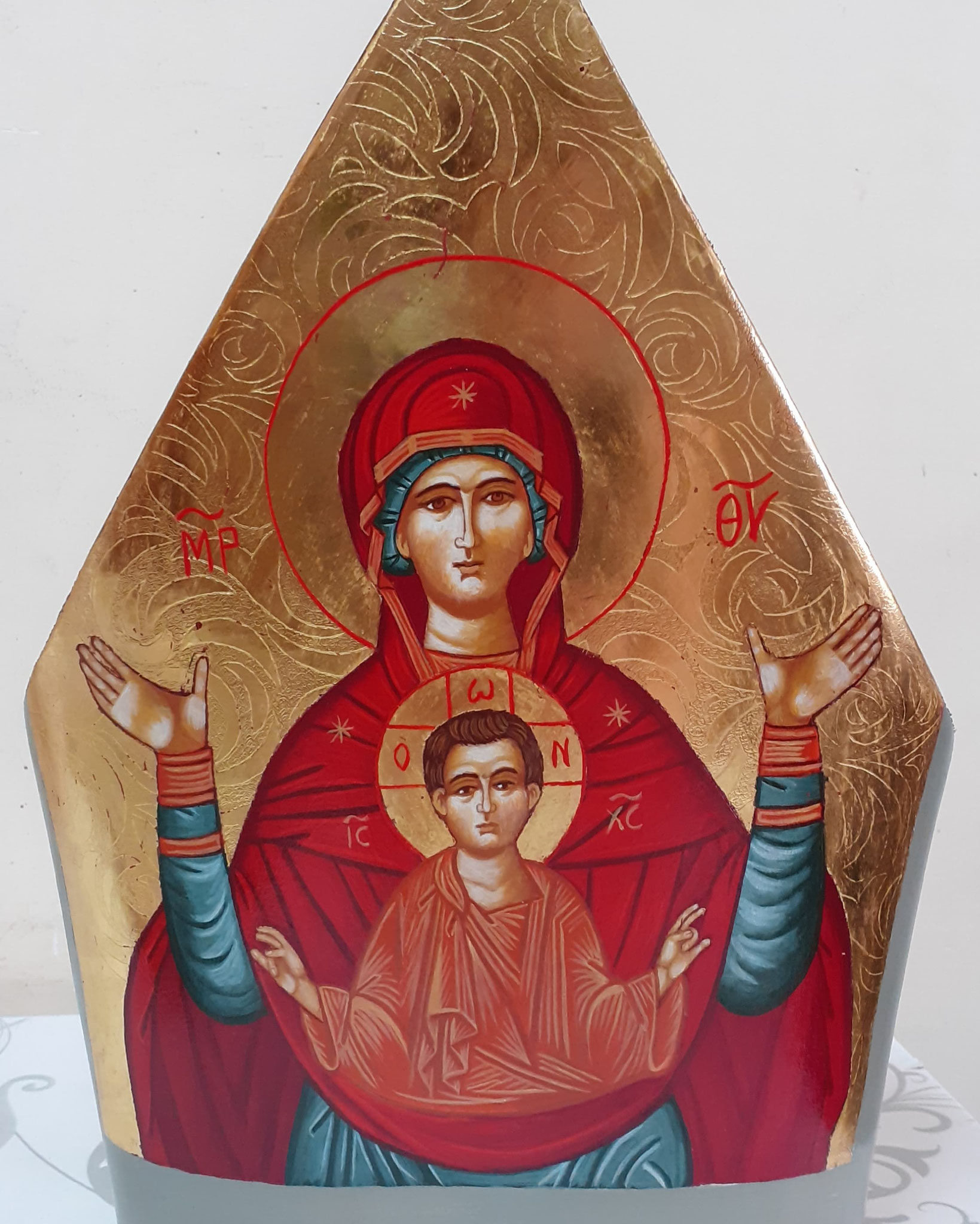 PARTE DE ATRAS DE LA ANTERIOR CON LA VIRGEN DEL SIGNO