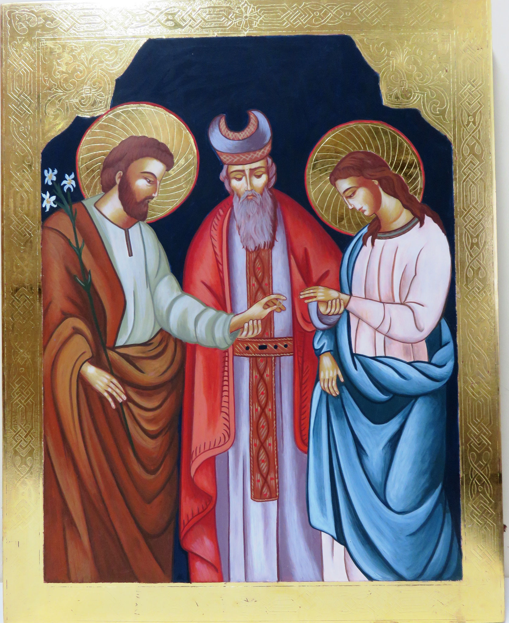 ESPONSALES  DE LA VIRGEN   50 X 40   600€