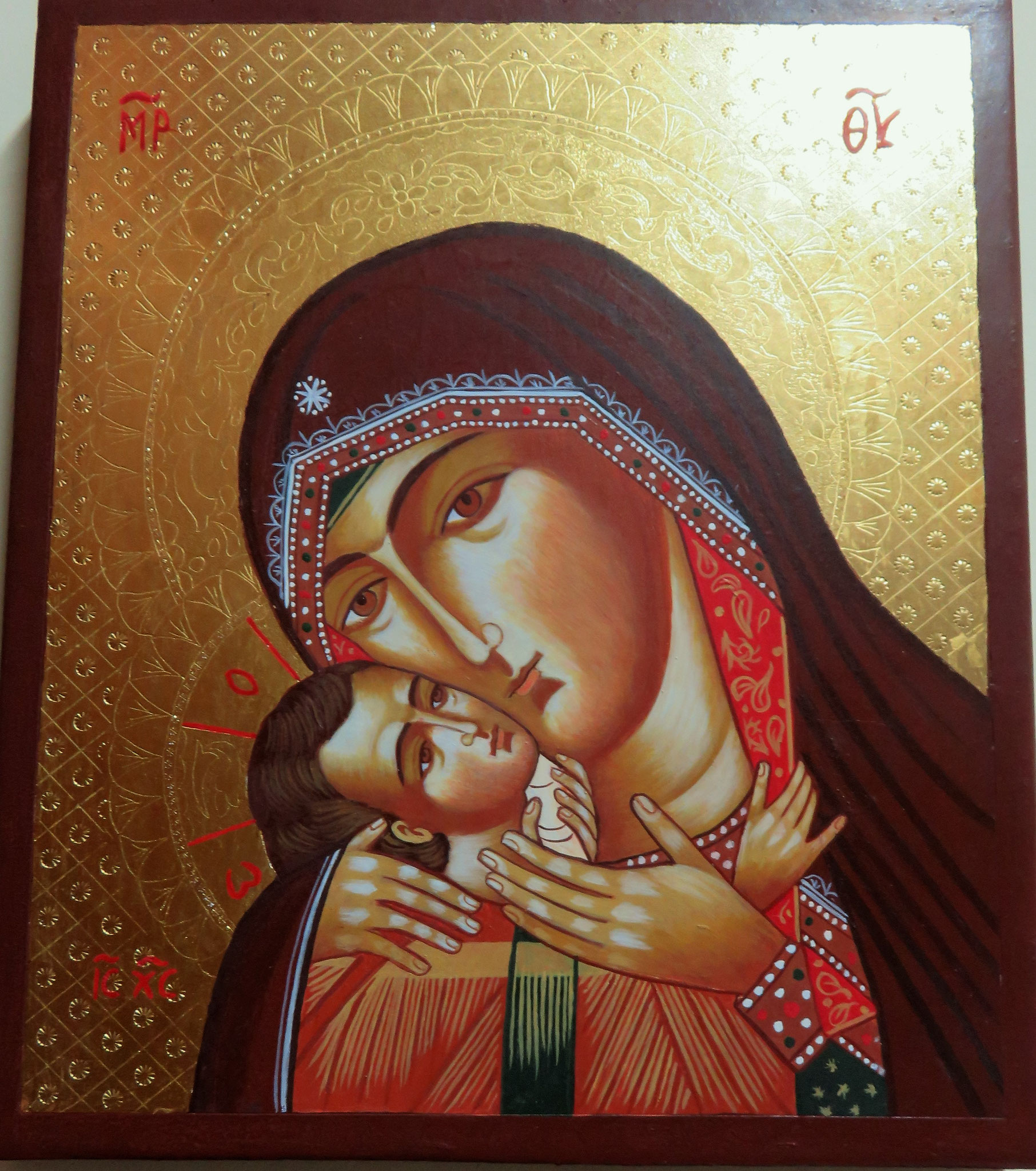 VIRGEN DE KORSUM  30 X 25   500 €