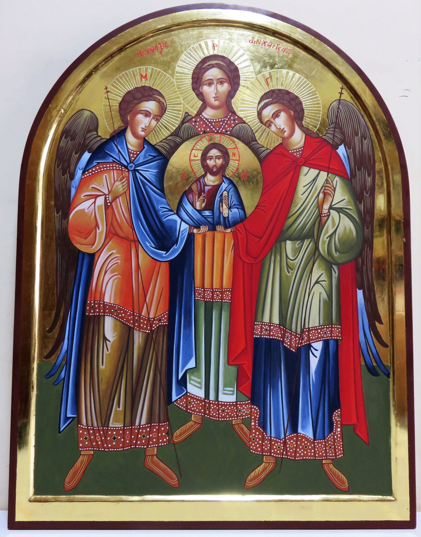 ARCÁNGES Y PANTOCRATOR  80 X 60    1.300 €