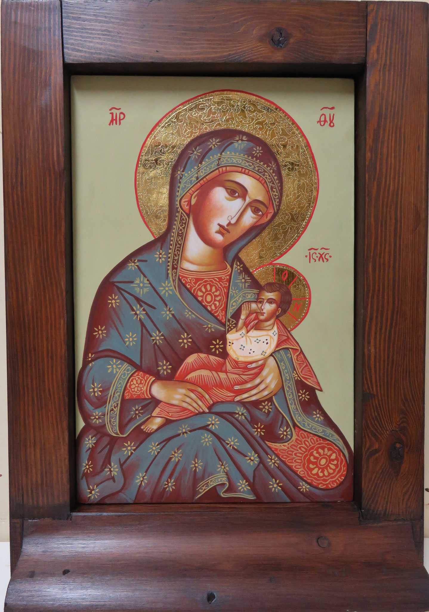 VIRGEN LACTOFILUSA   (MARCO VENTANA)    45 X 32   700€