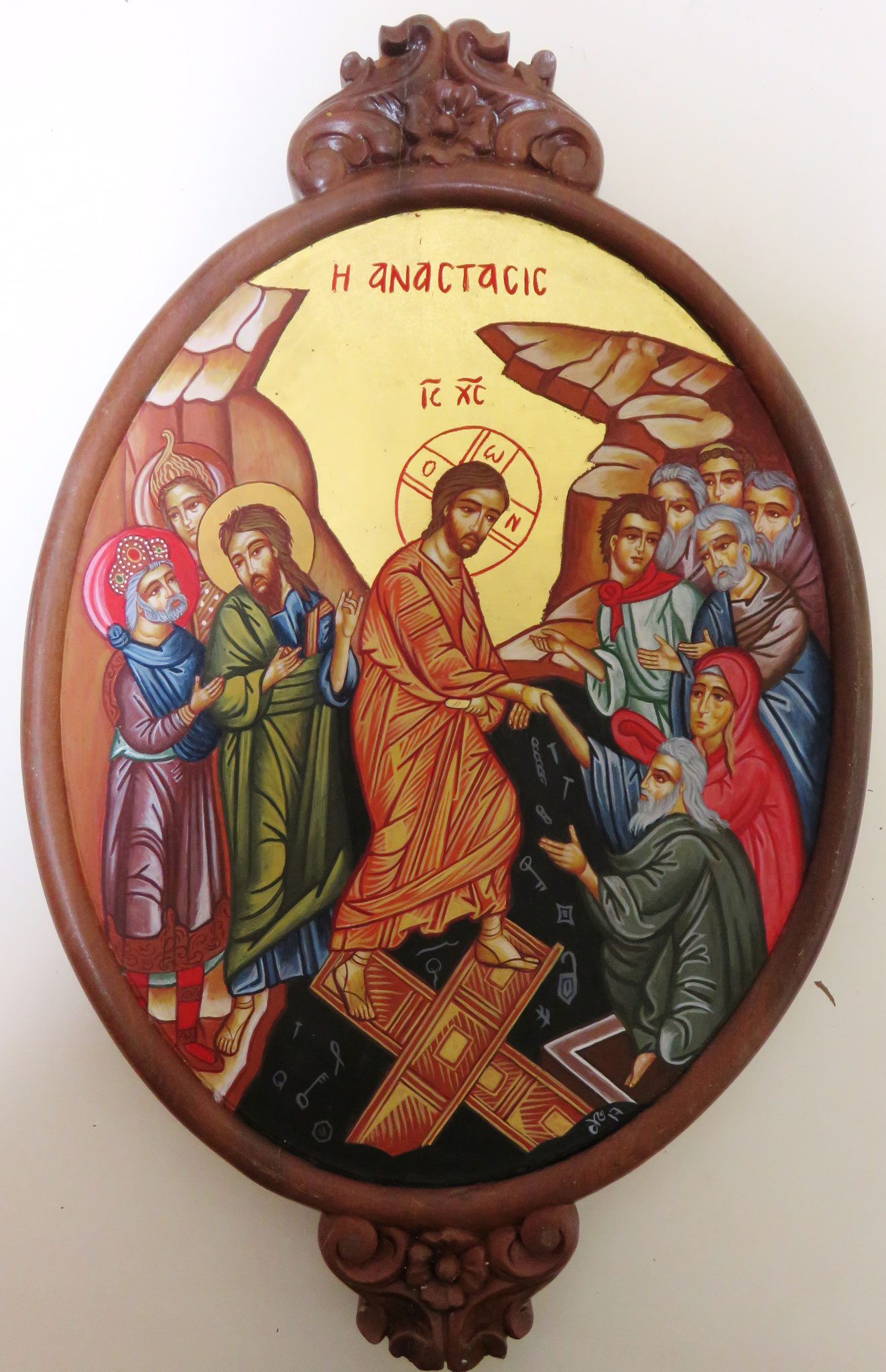 ICONO PROCESIONAL (PARTE DE ATRAS)  40X30 1.200 €