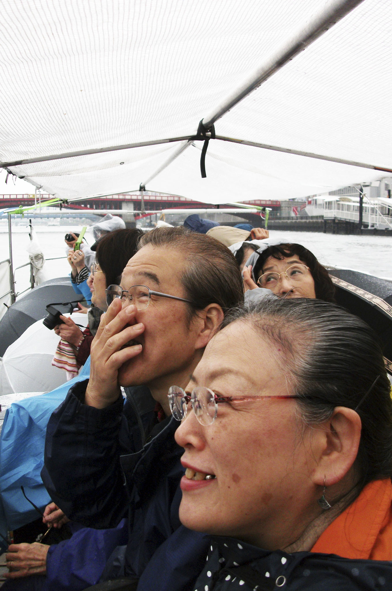 雨の日でも水辺の旅は楽しい