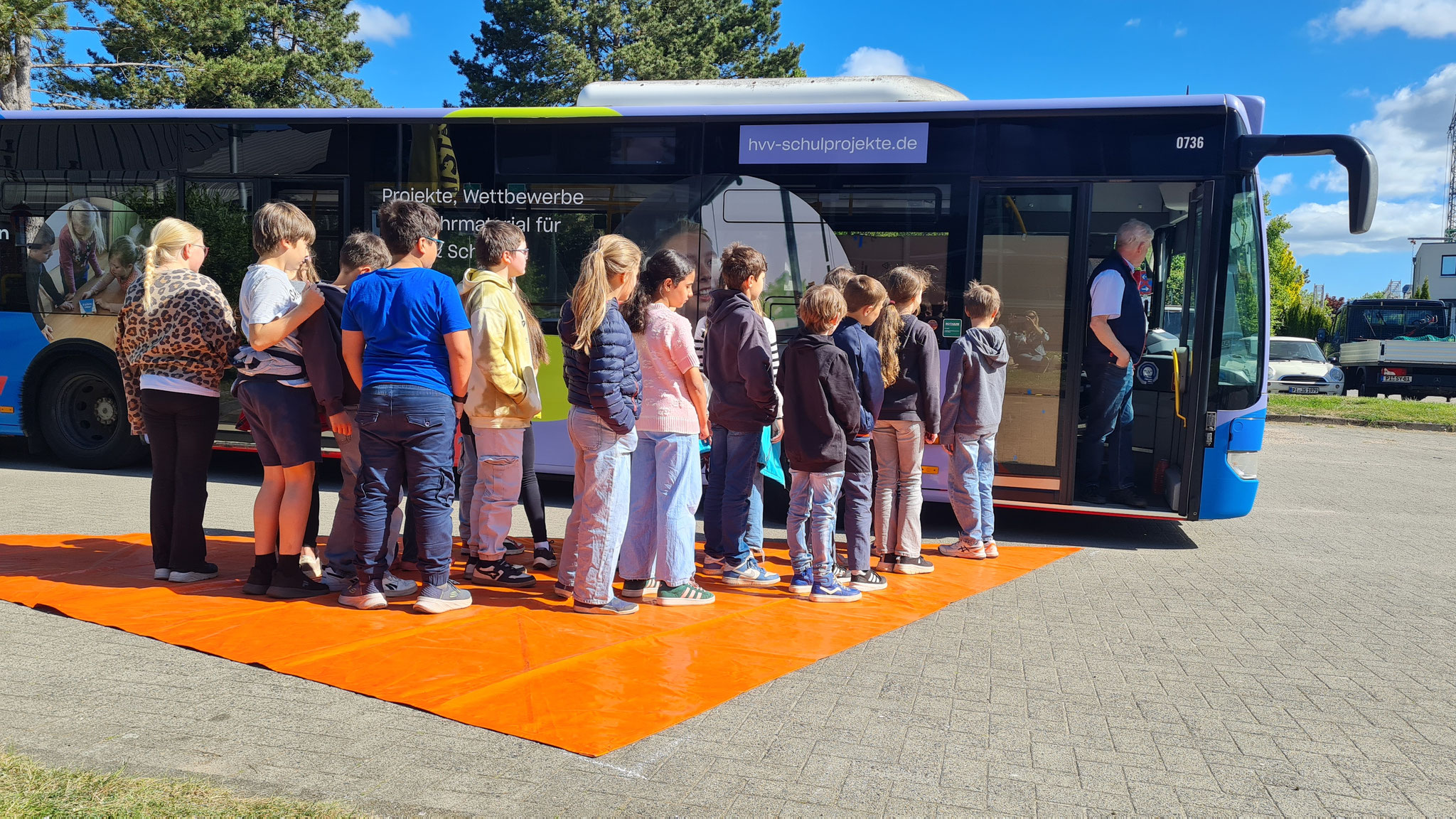 Aktion "Toter Winkel" für alle 4. Klassen
