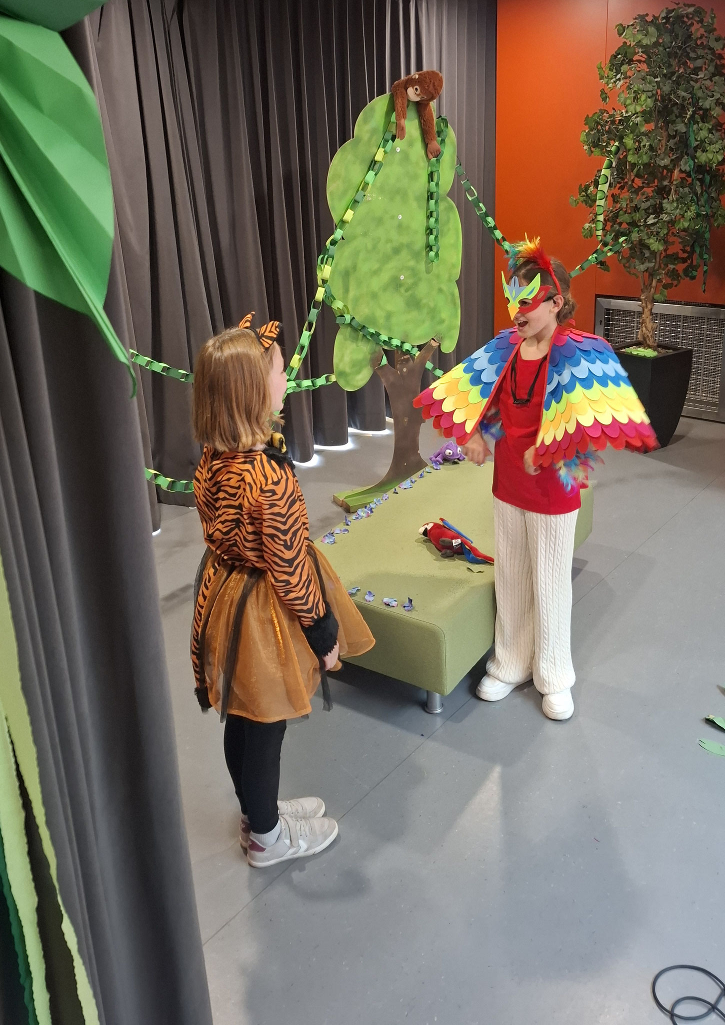 Aufführung der Klasse 3d: "Der achtsame Tiger"
