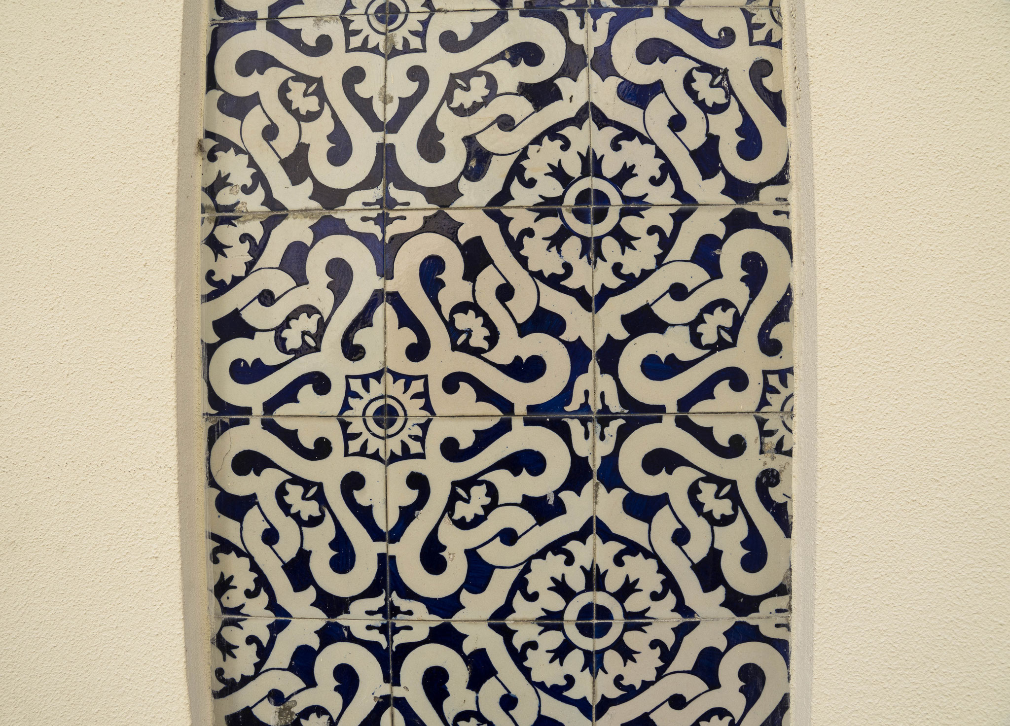 Azulejos an Hauswand