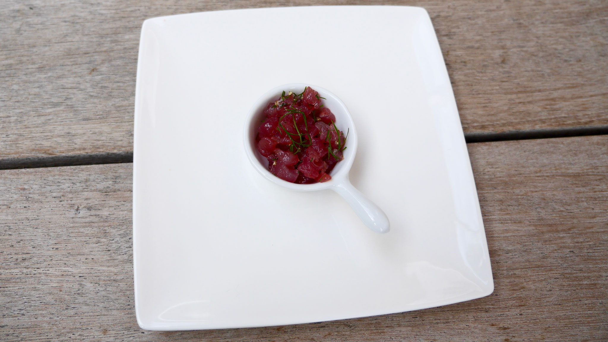 Tartare de thon rouge