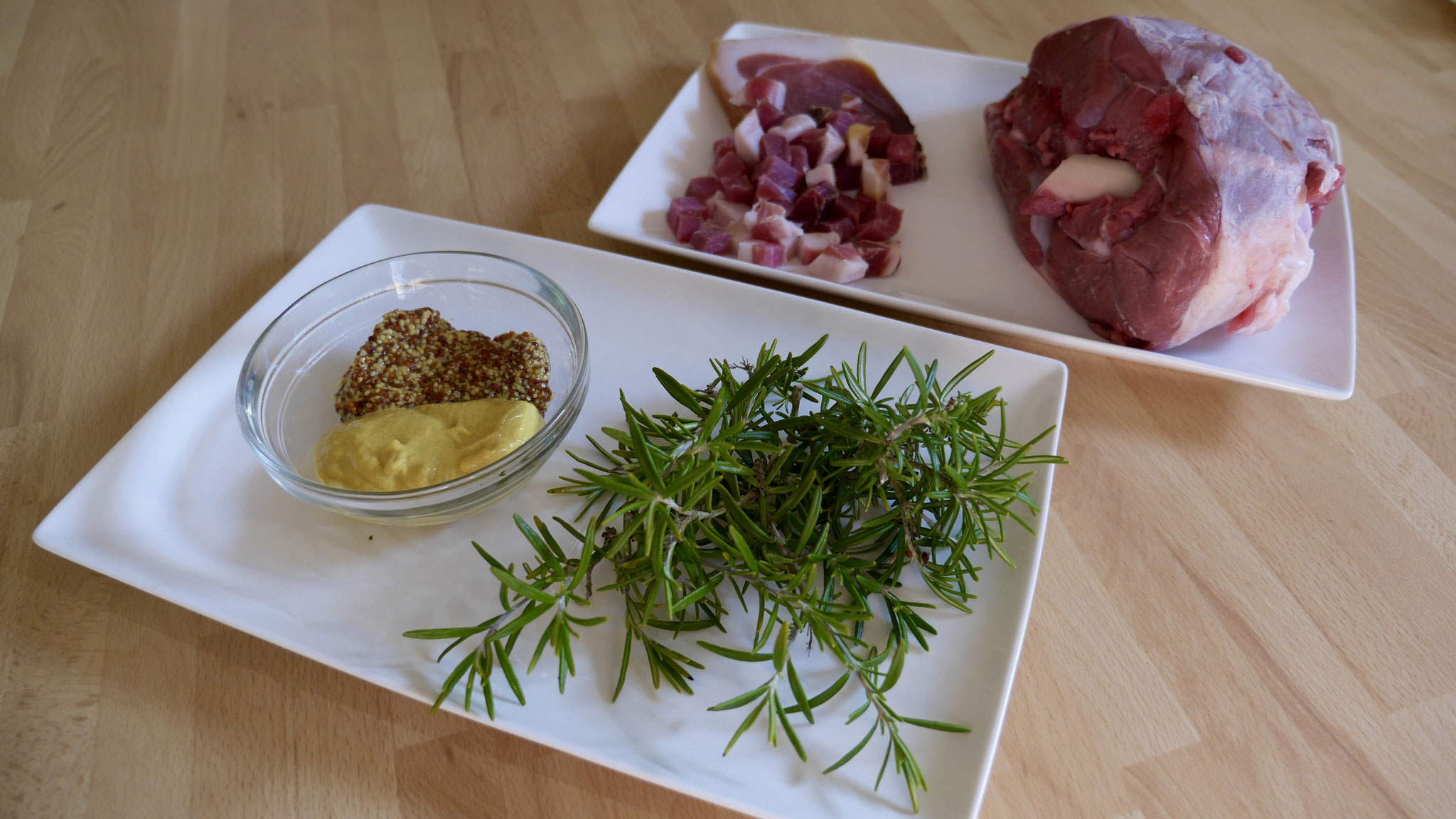 Gigot d'agneau au Parme