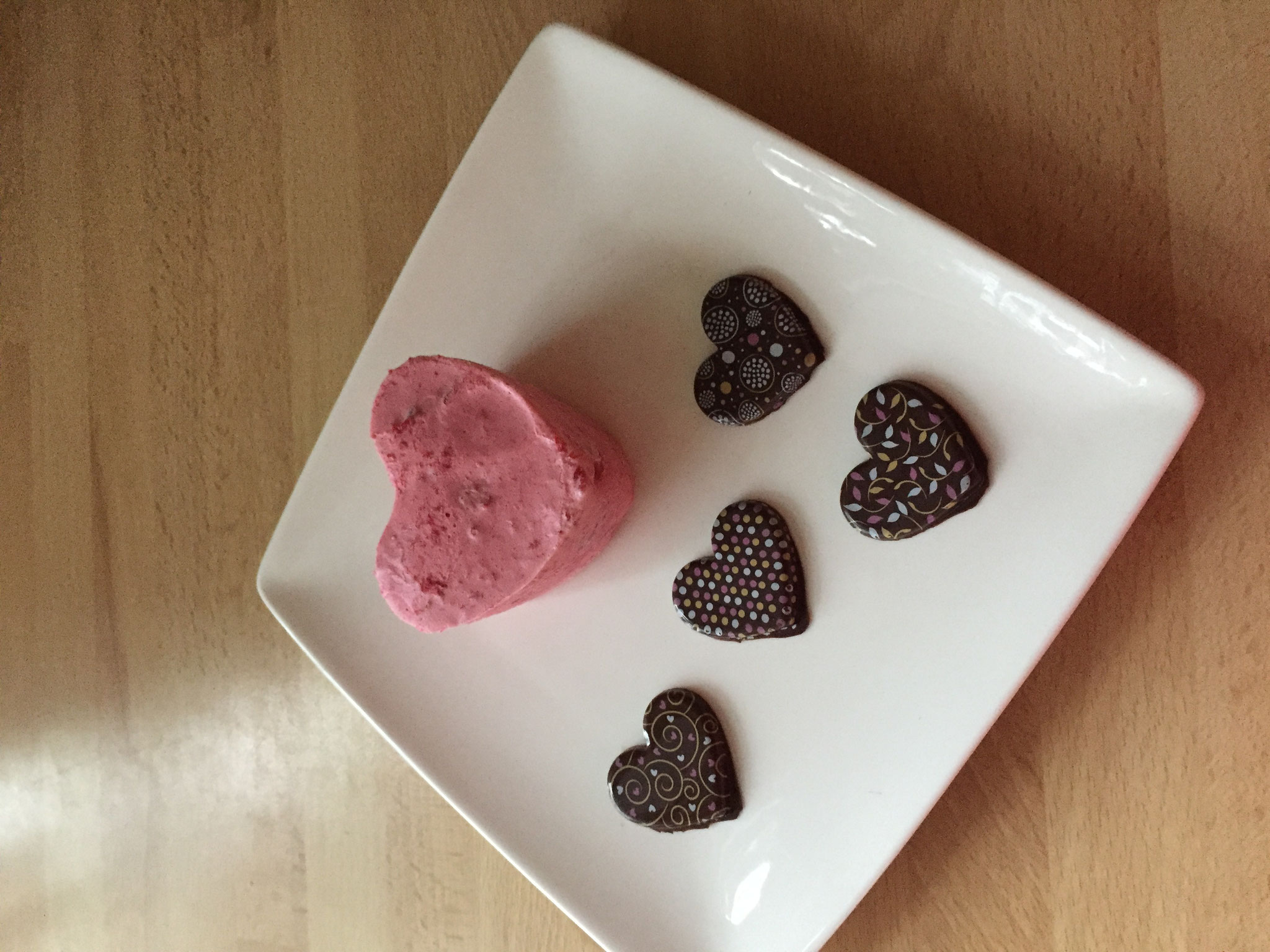 Mousse aux fruits rouges