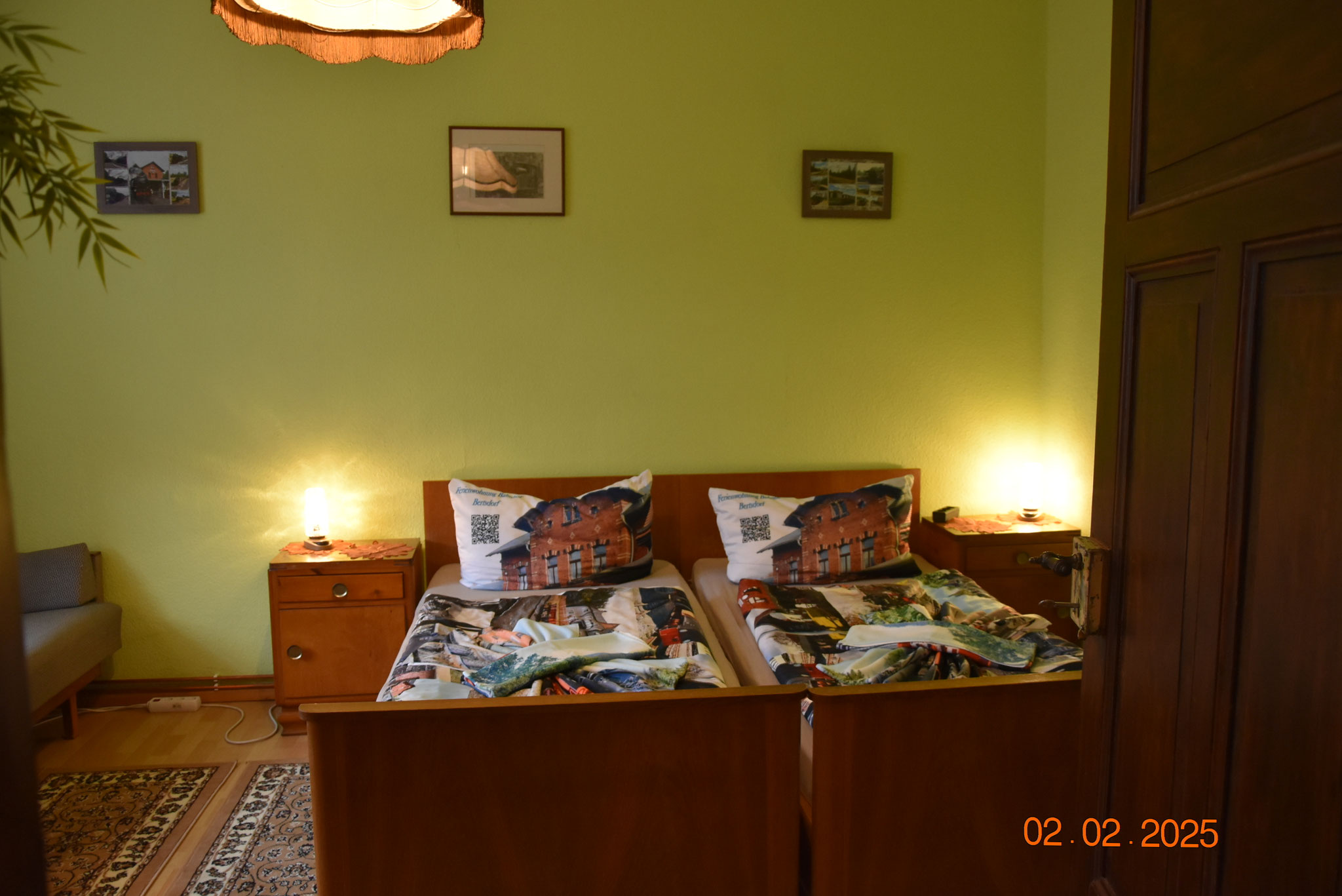 2. Schlafzimmer für bis zu 3 Personen