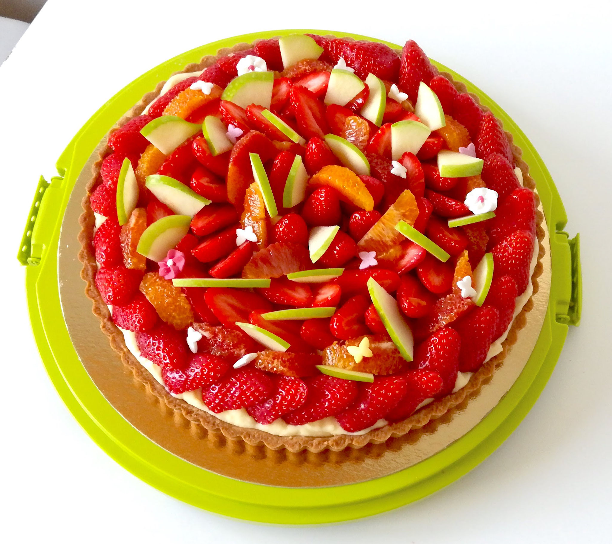 Tarte aux fruits d'été