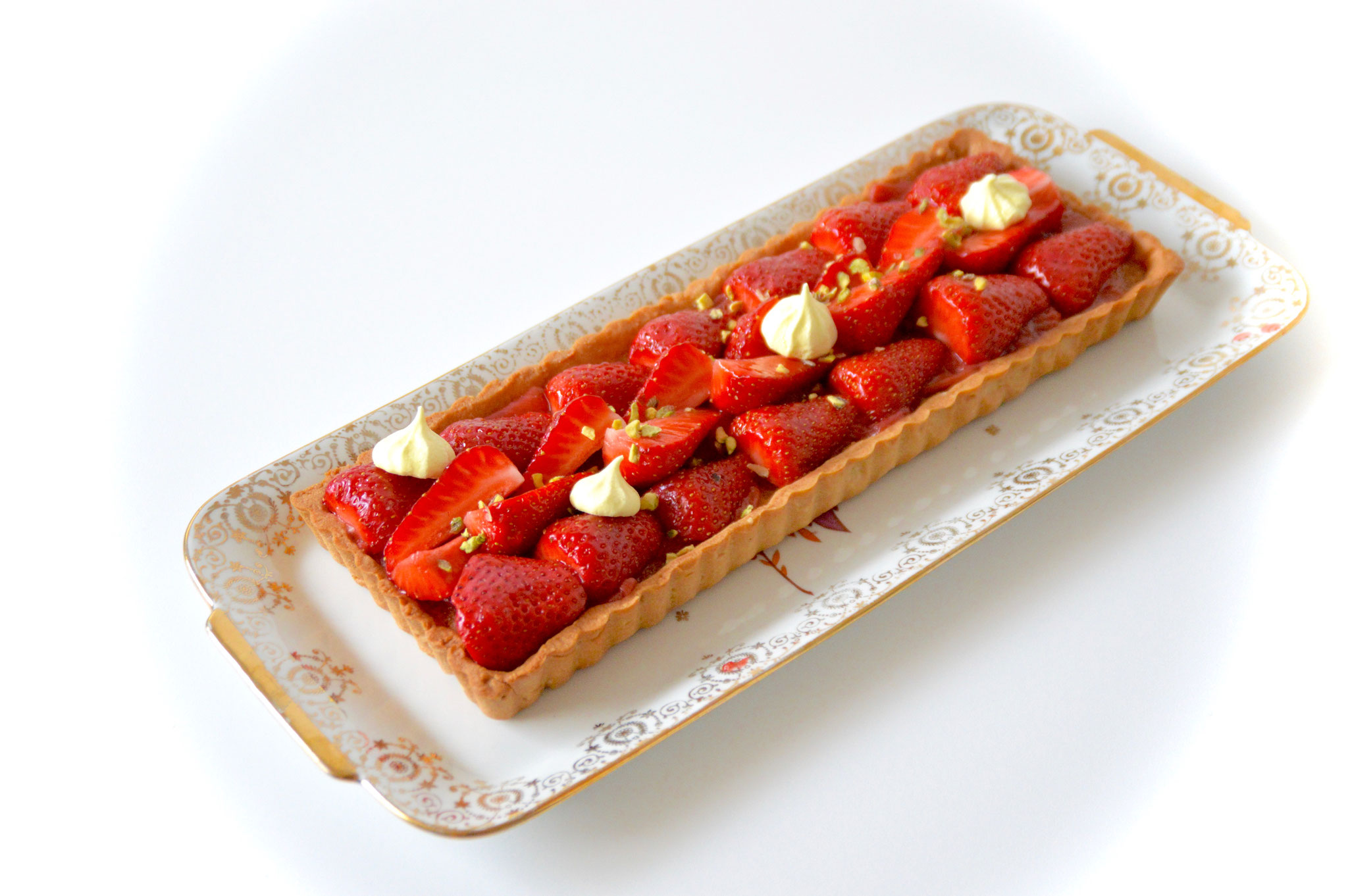 tarte aux fraises