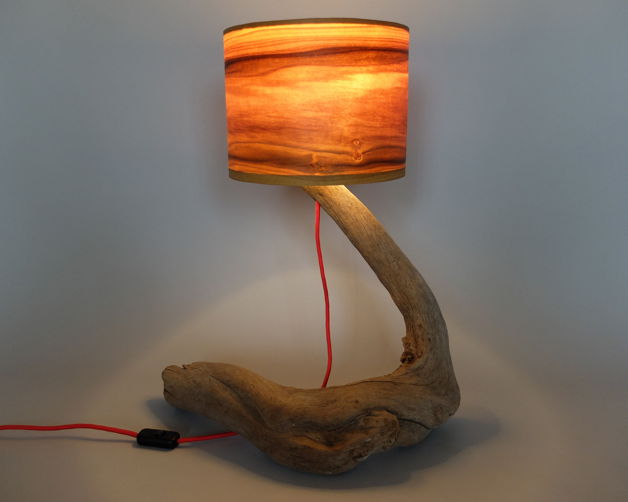 Upcycling Tischlampe Olor