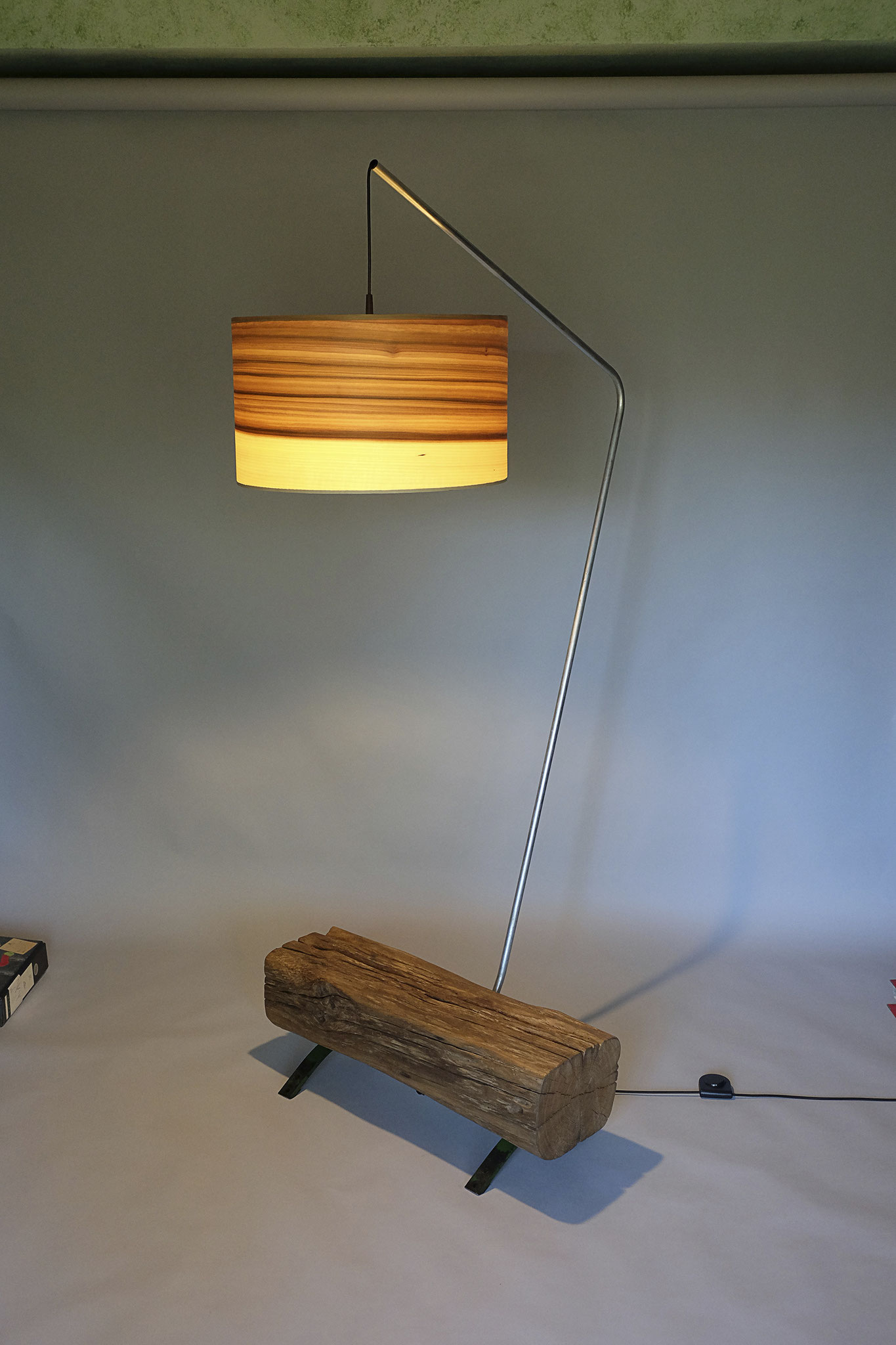 Upcycling Stehlampe Ripam