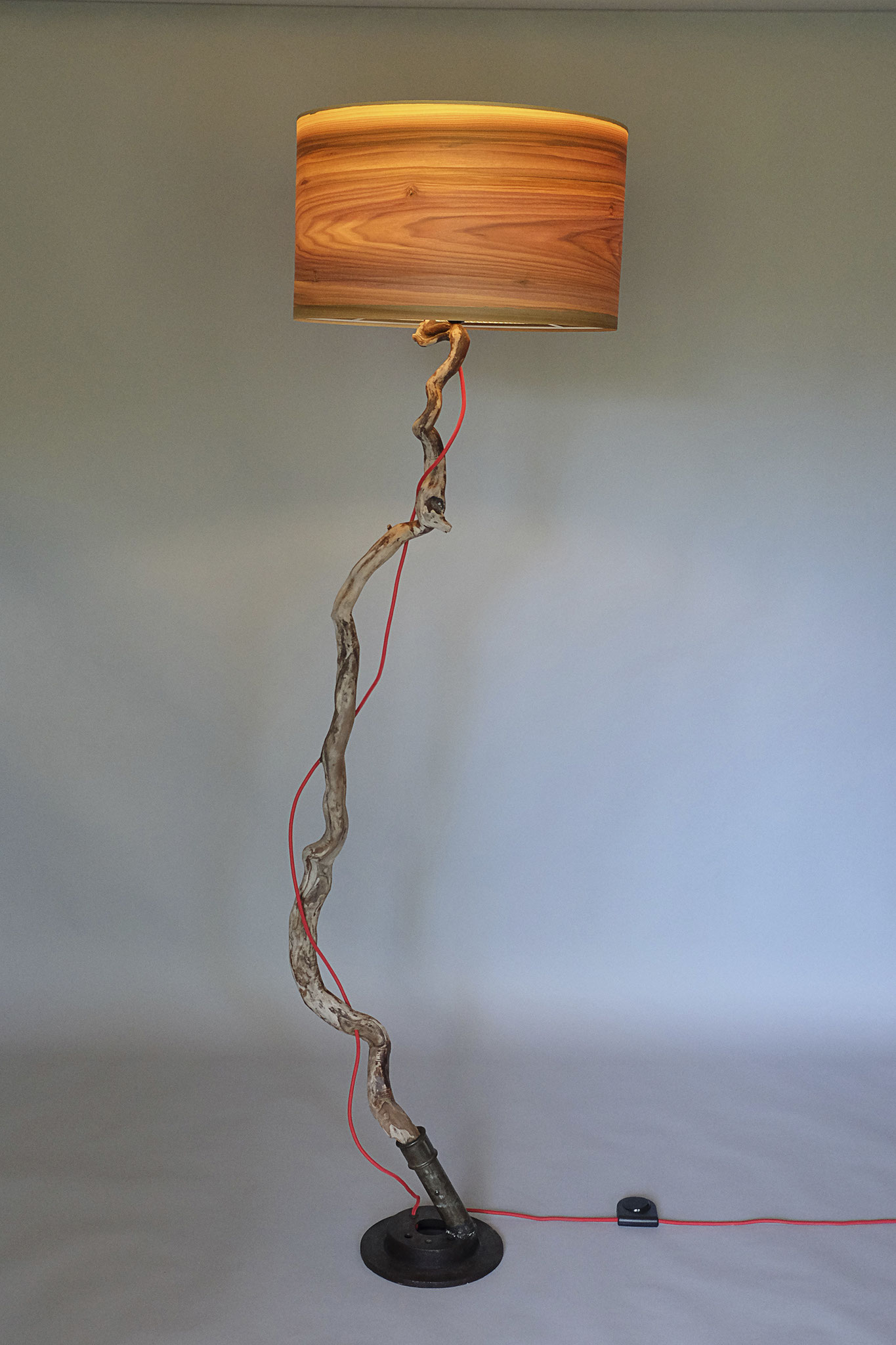 Upcycling Stehlampe Fulgur