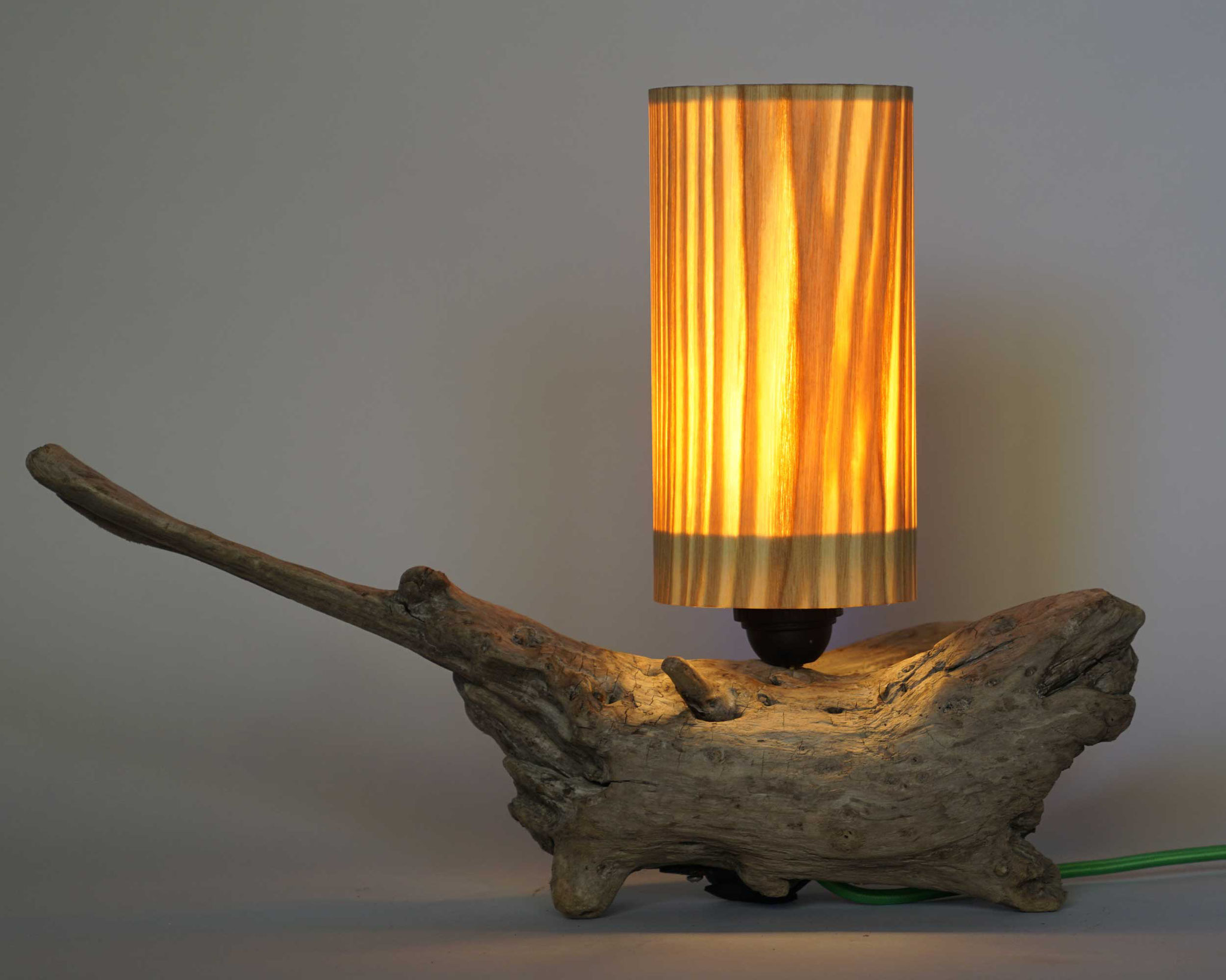 Upcycling Tischlampe Castor